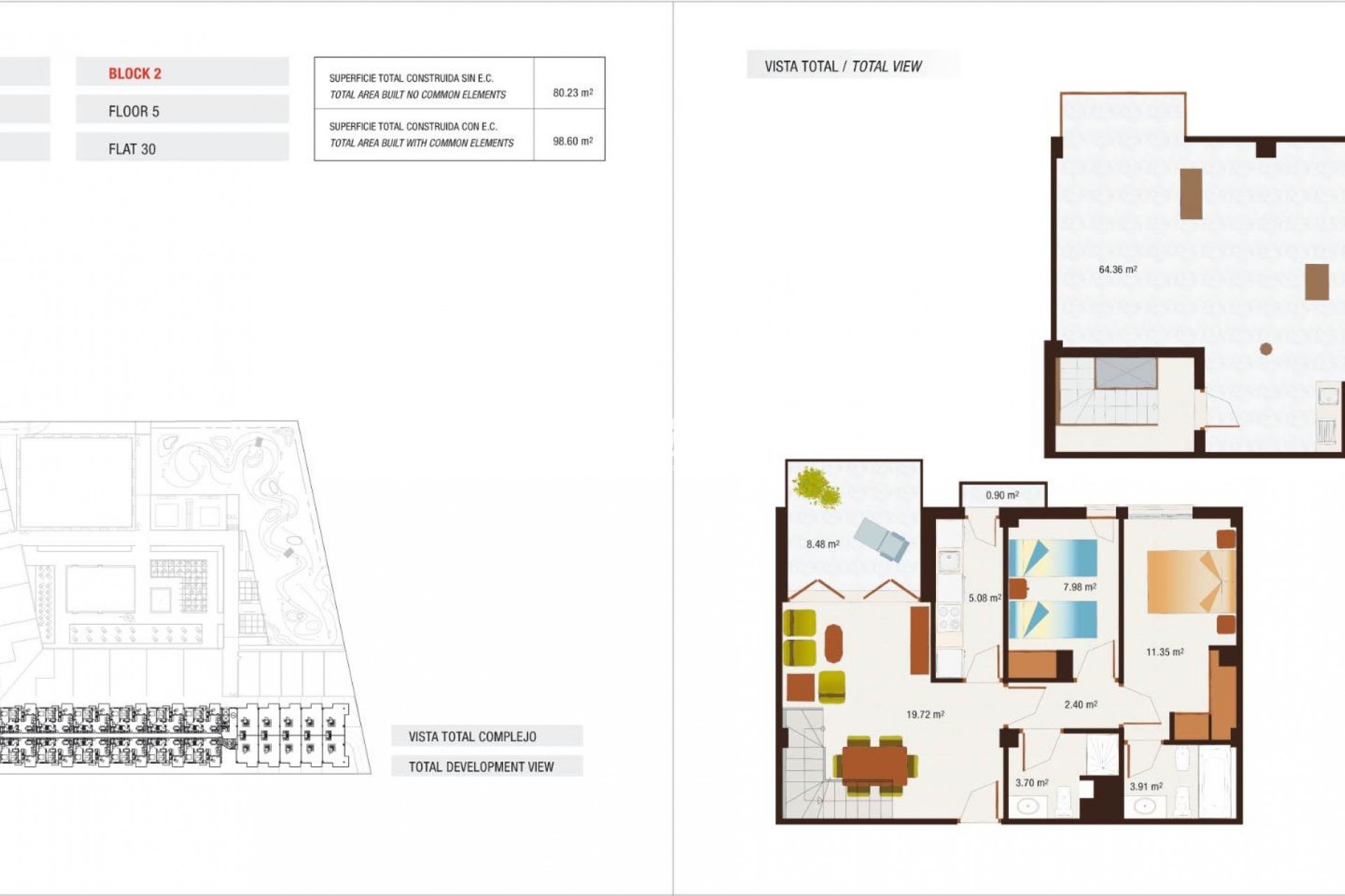 Nieuwbouw Woningen - Penthouse -
Archena - Villanueva del Rio Segura