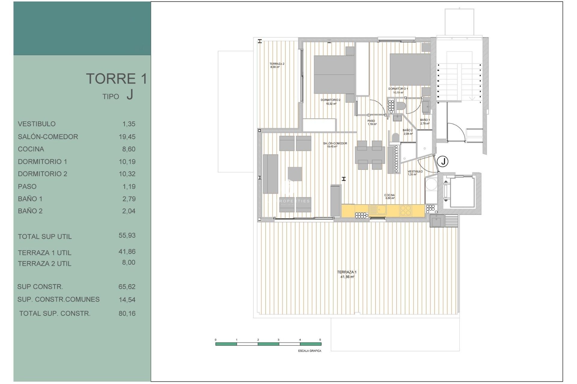 Nieuwbouw Woningen - Penthouse -
Guardamar del Segura - Avda del Puerto