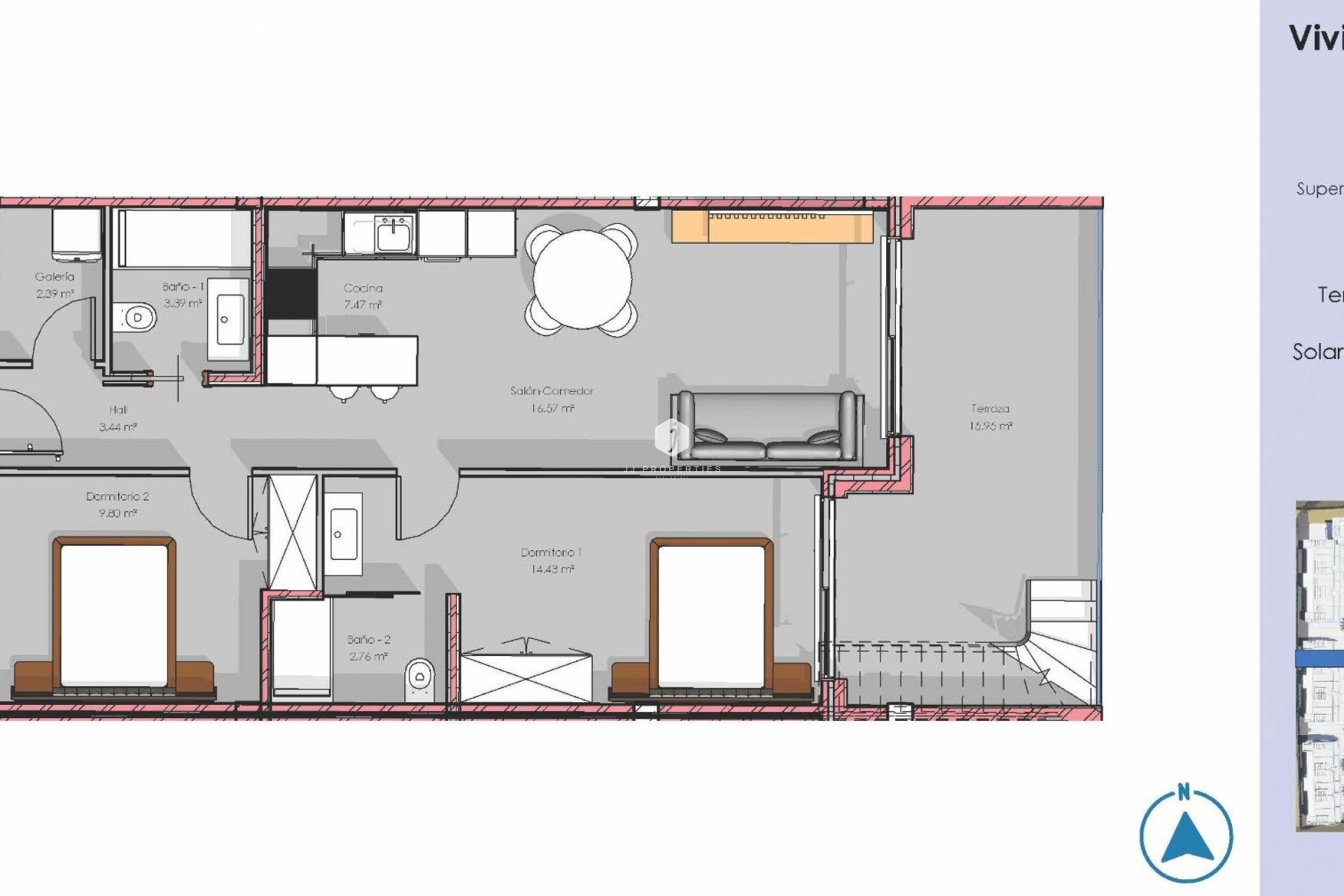 Nieuwbouw Woningen - Penthouse -
Guardamar del Segura - El Raso
