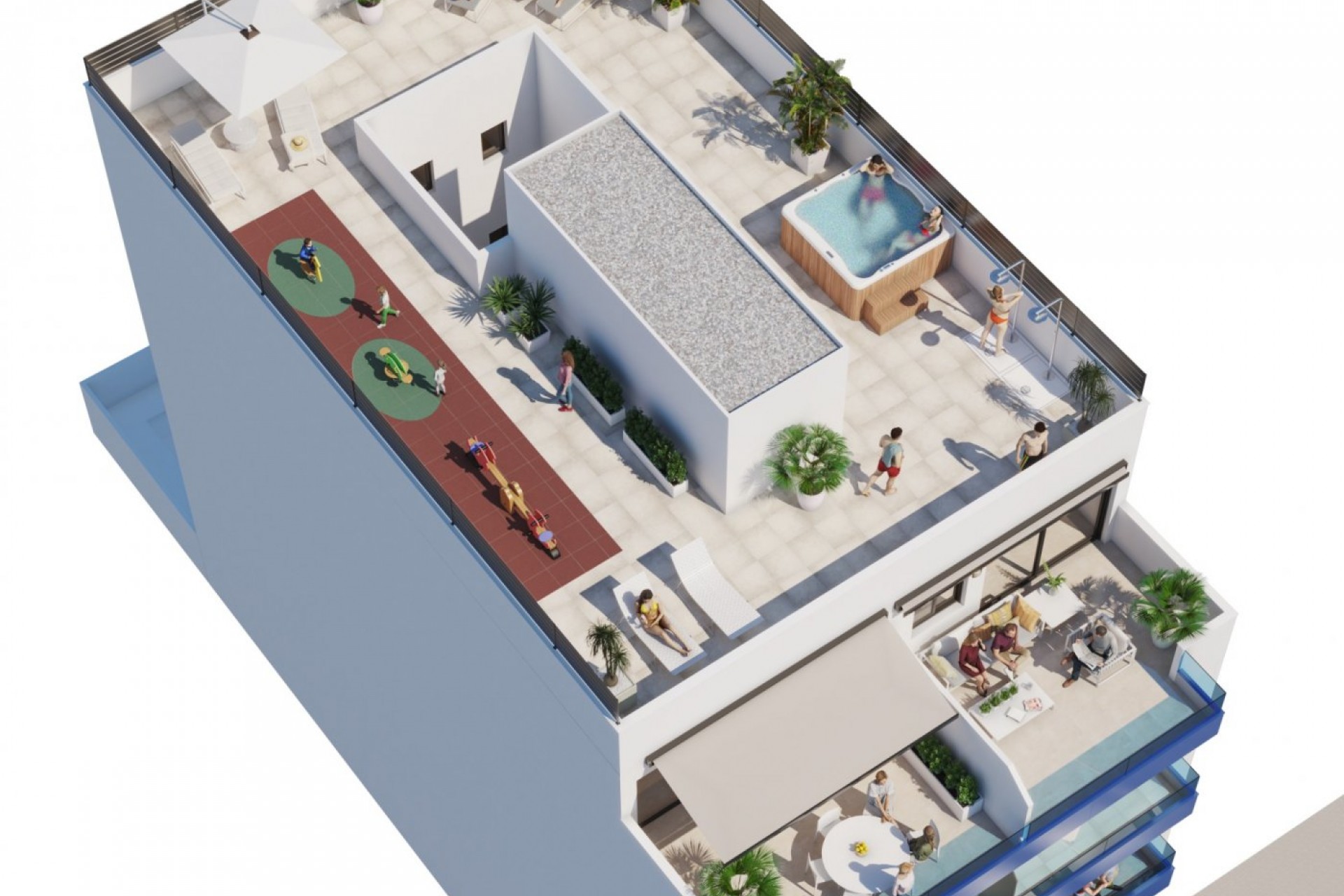 Nieuwbouw Woningen - Penthouse -
Guardamar del Segura - Pueblo