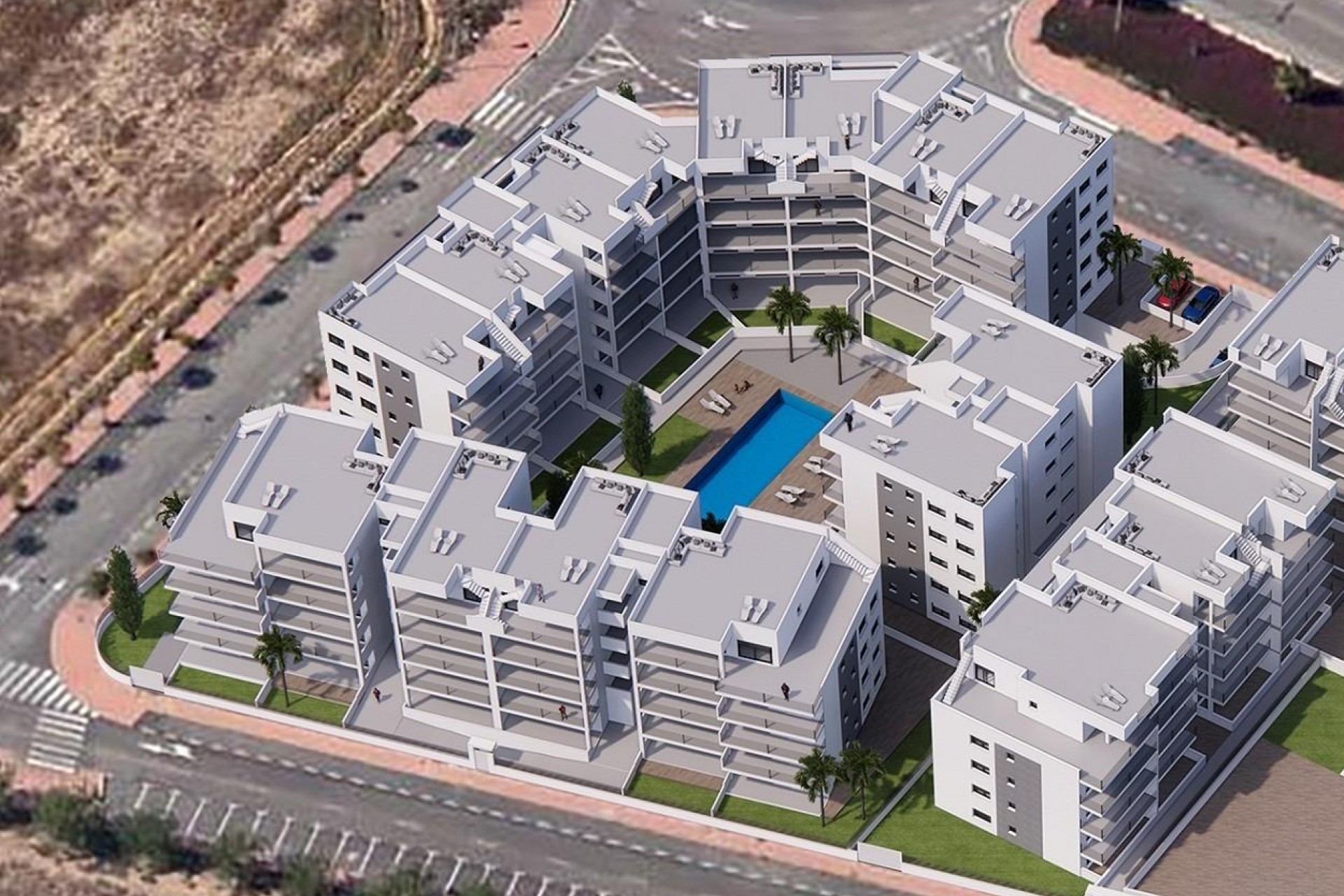 Nieuwbouw Woningen - Penthouse -
Los Alcazares - Euro Roda