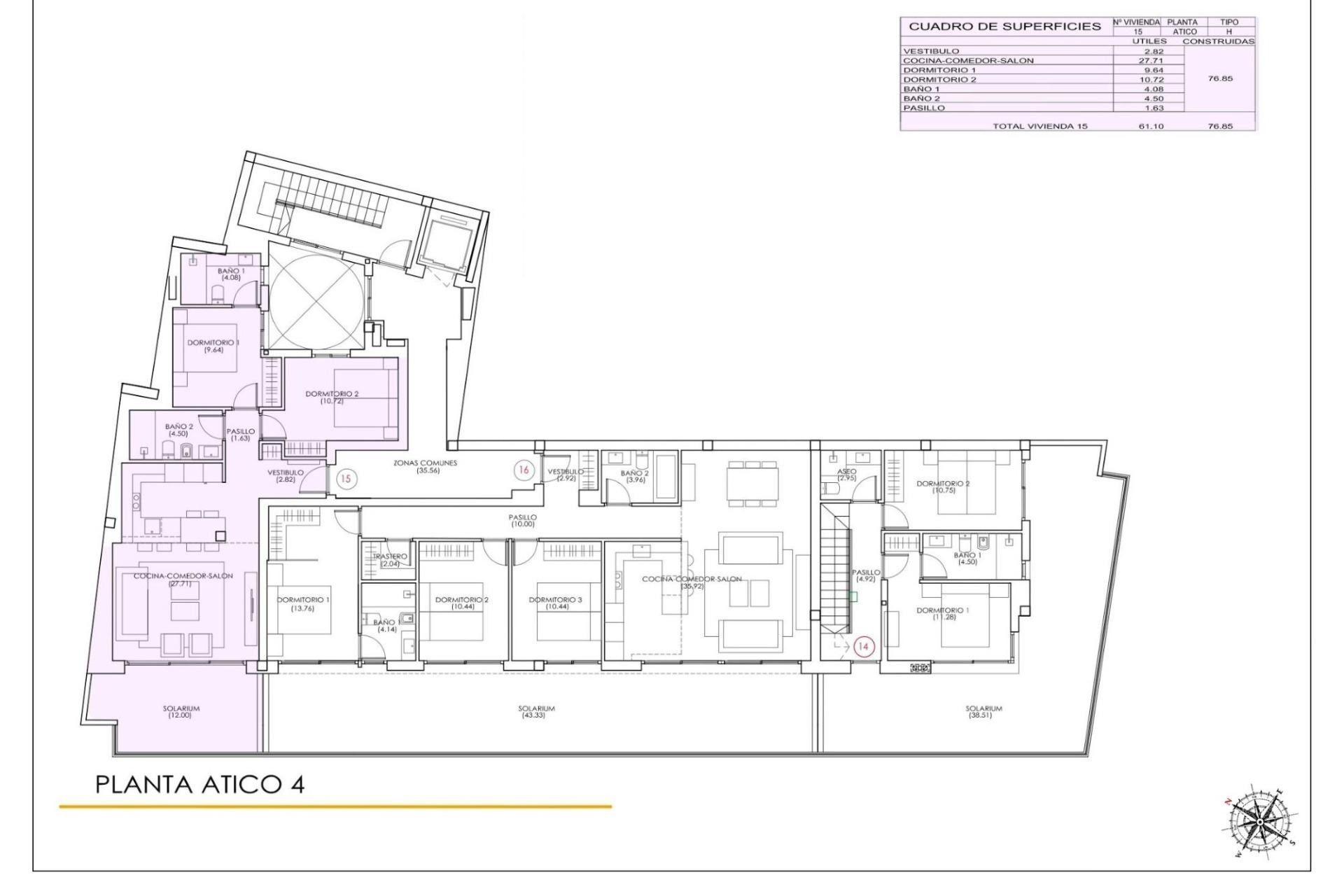 Nieuwbouw Woningen - Penthouse -
Torrevieja - Playa del Cura