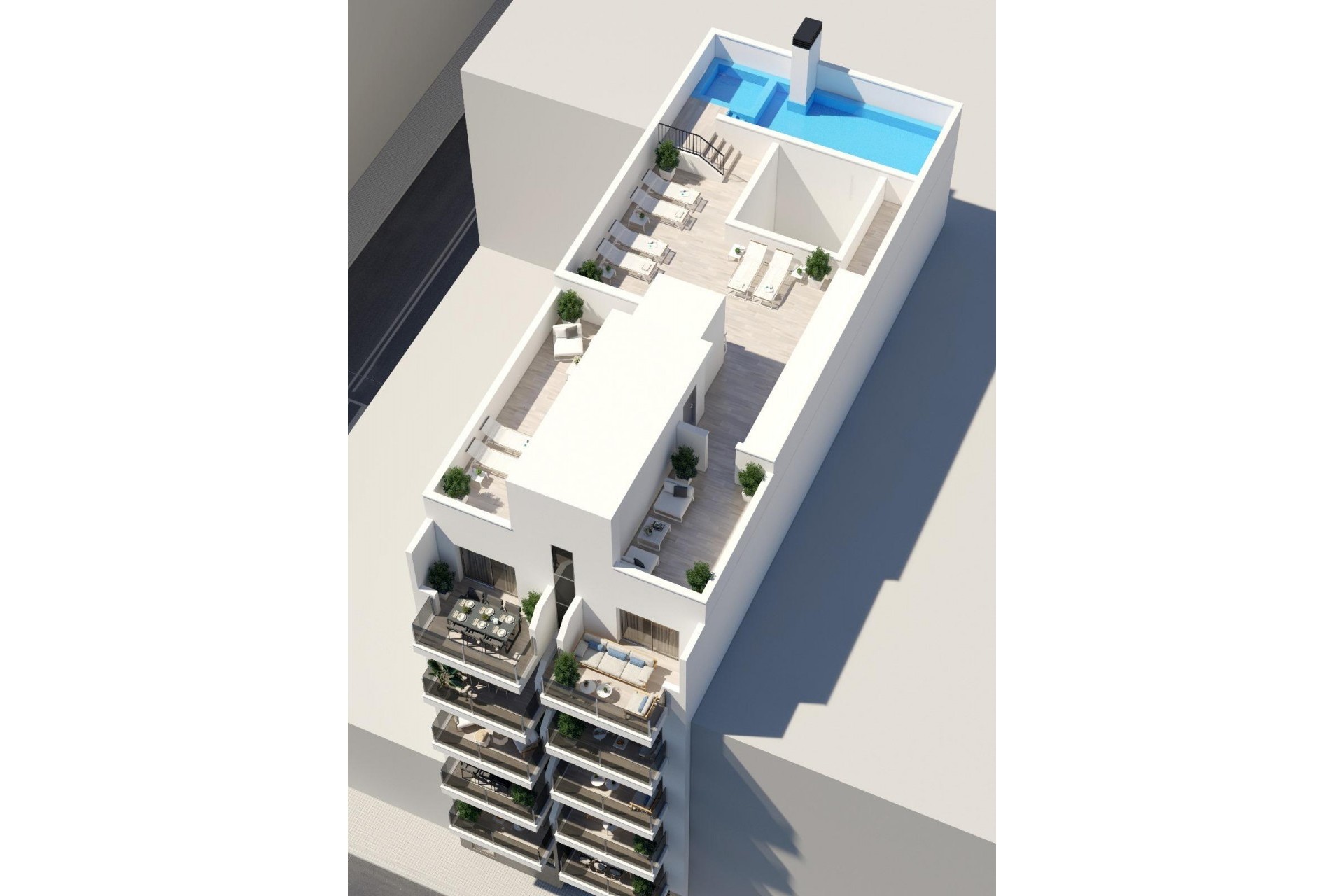 Nieuwbouw Woningen - Penthouse -
Torrevieja - Playa del Cura