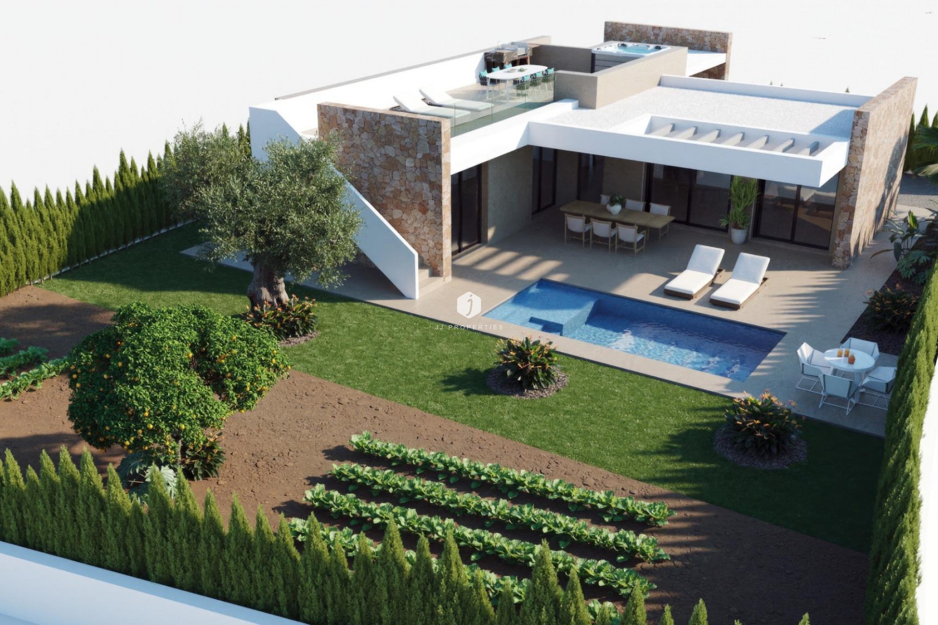Nieuwbouw Woningen - Villa -
Fuente Álamo - Hacienda del Alamo