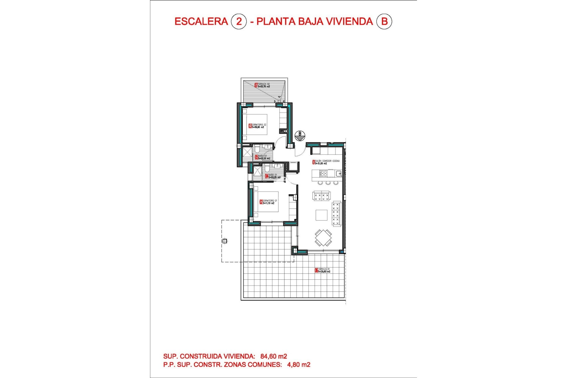 Nouvelle construction - Appartement -
Torrevieja - aguas nuevas