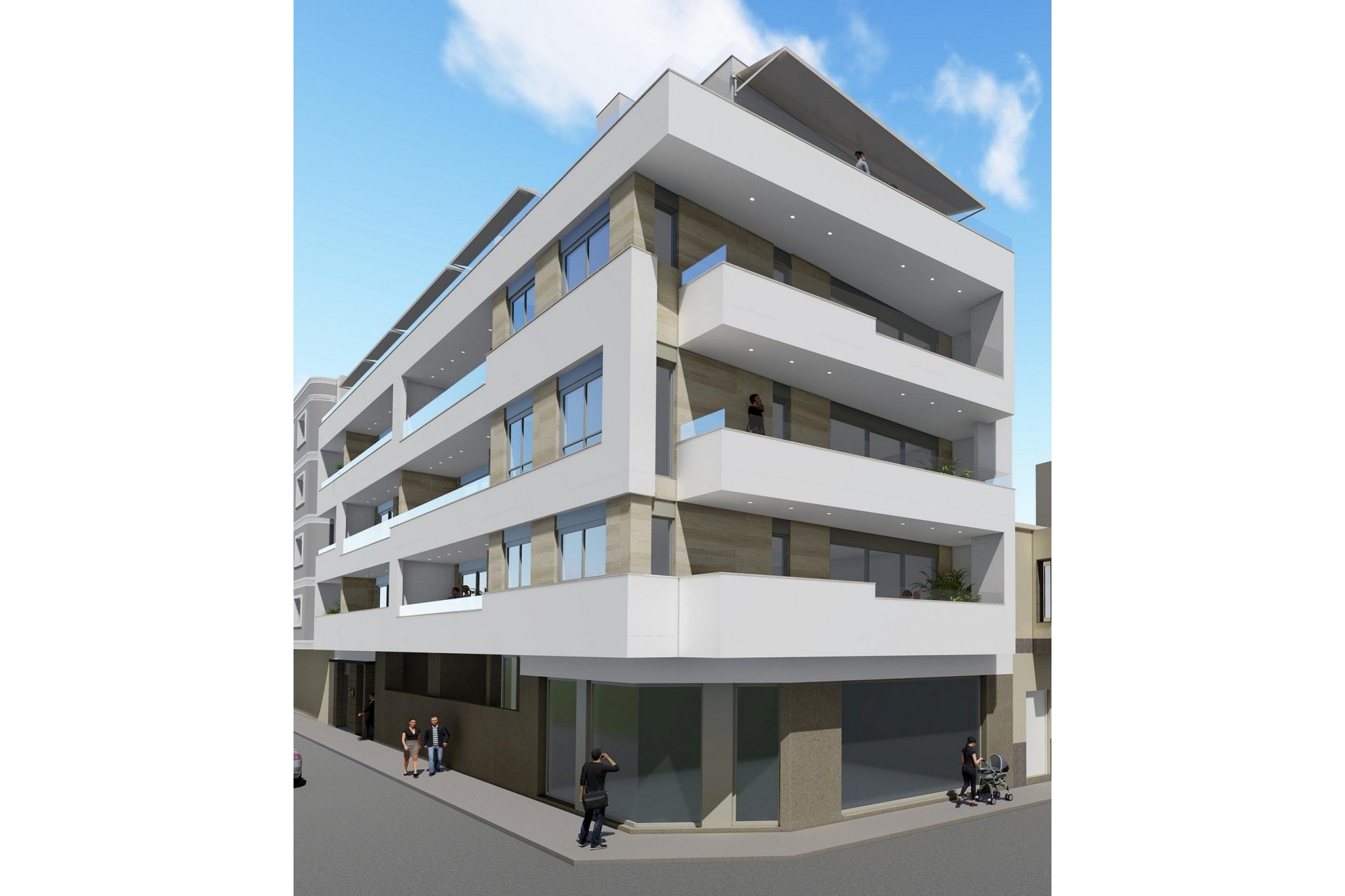 Nouvelle construction - Appartement -
Torrevieja - Playa del Cura