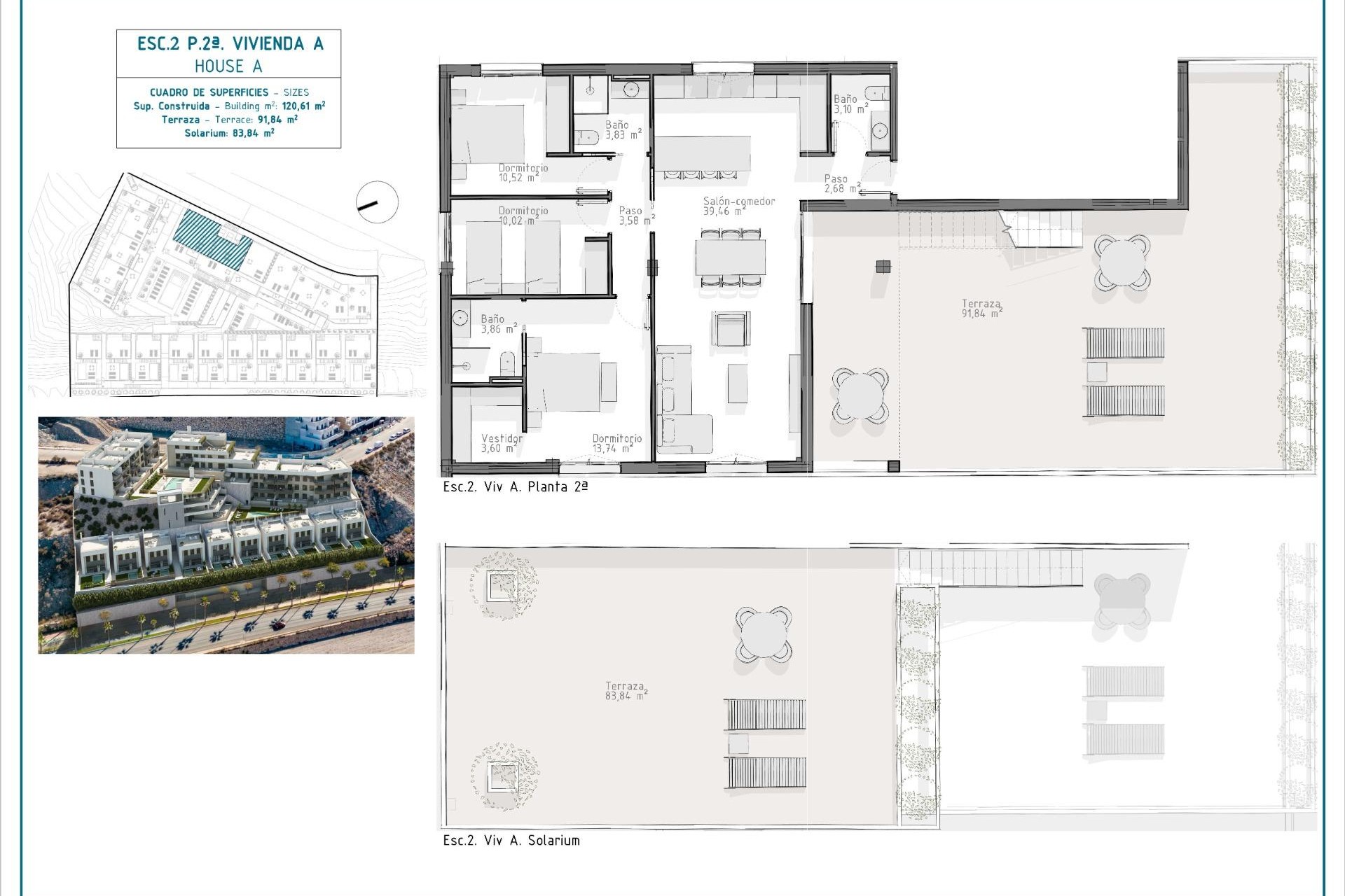 Nouvelle construction - Attique -
Aguilas - El Hornillo