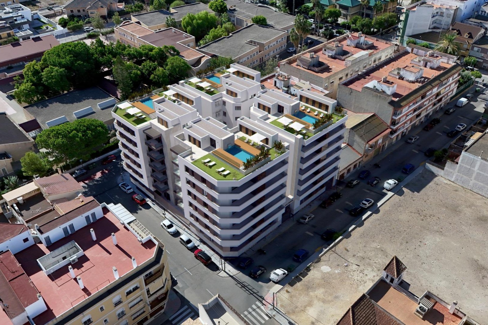 Nouvelle construction - Attique -
Almoradí - Center