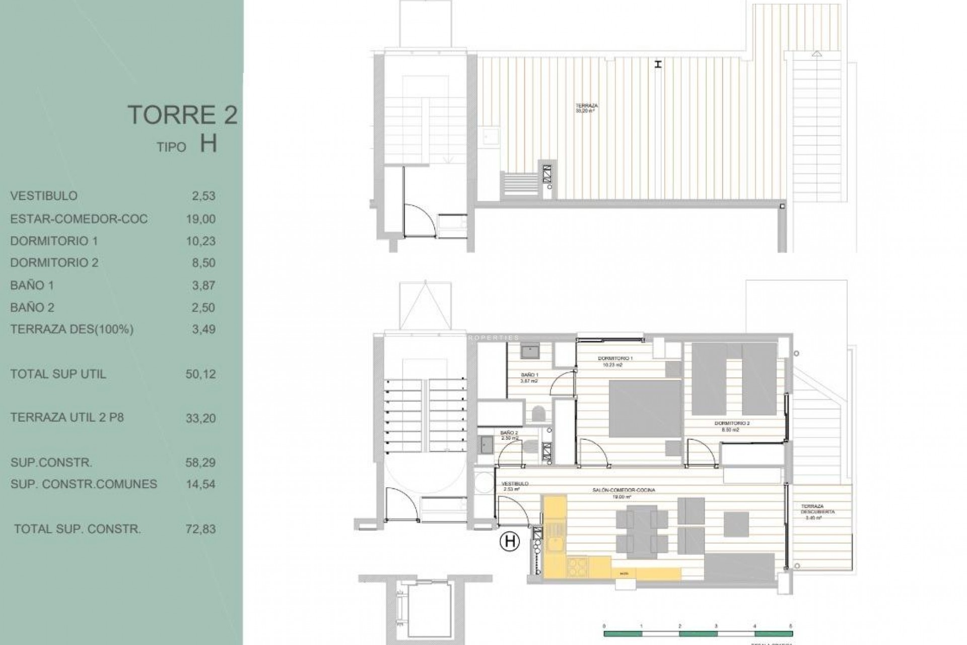 Nouvelle construction - Attique -
Guardamar del Segura - Avda del Puerto