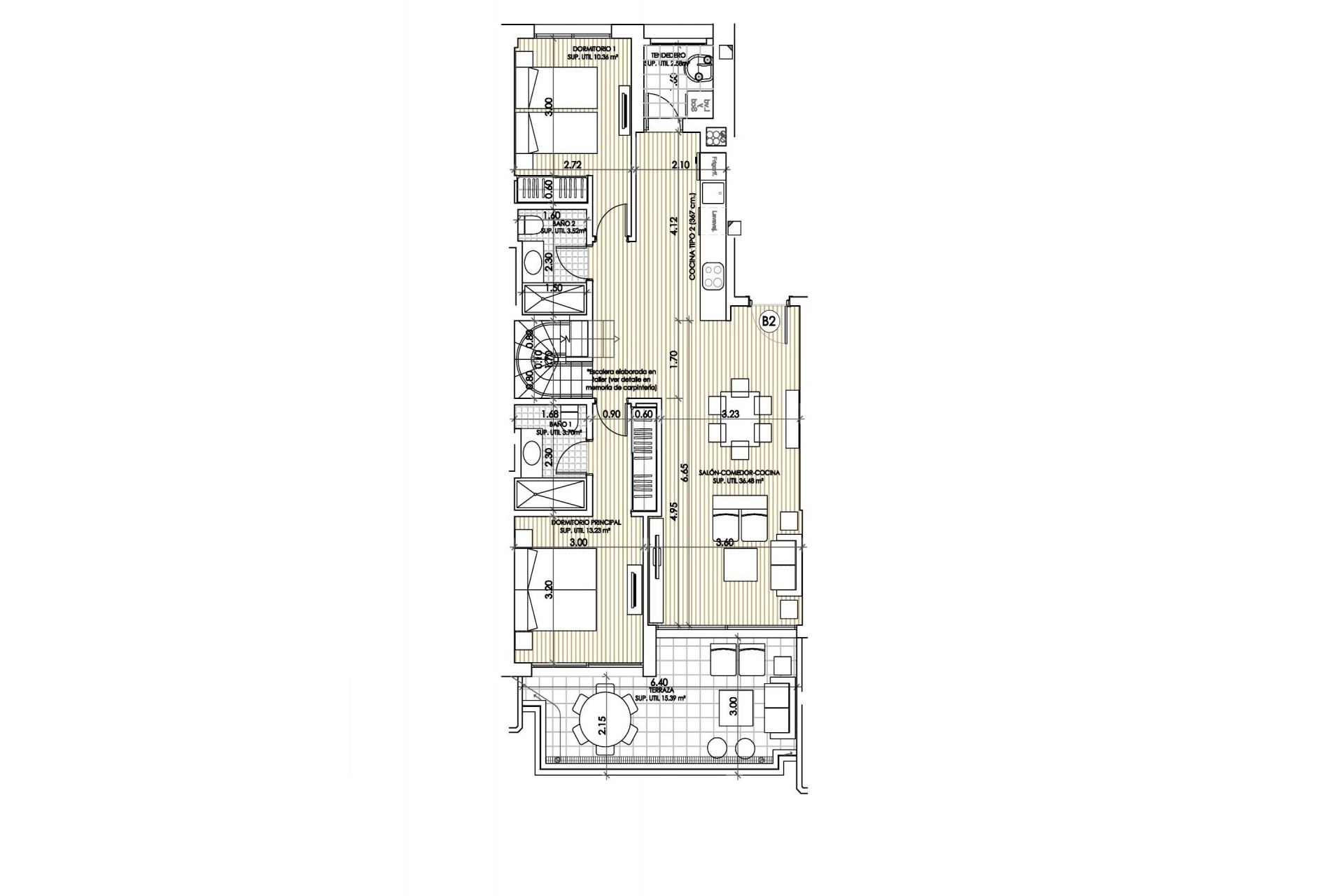 Nouvelle construction - Attique -
Orihuela Costa - Villamartín