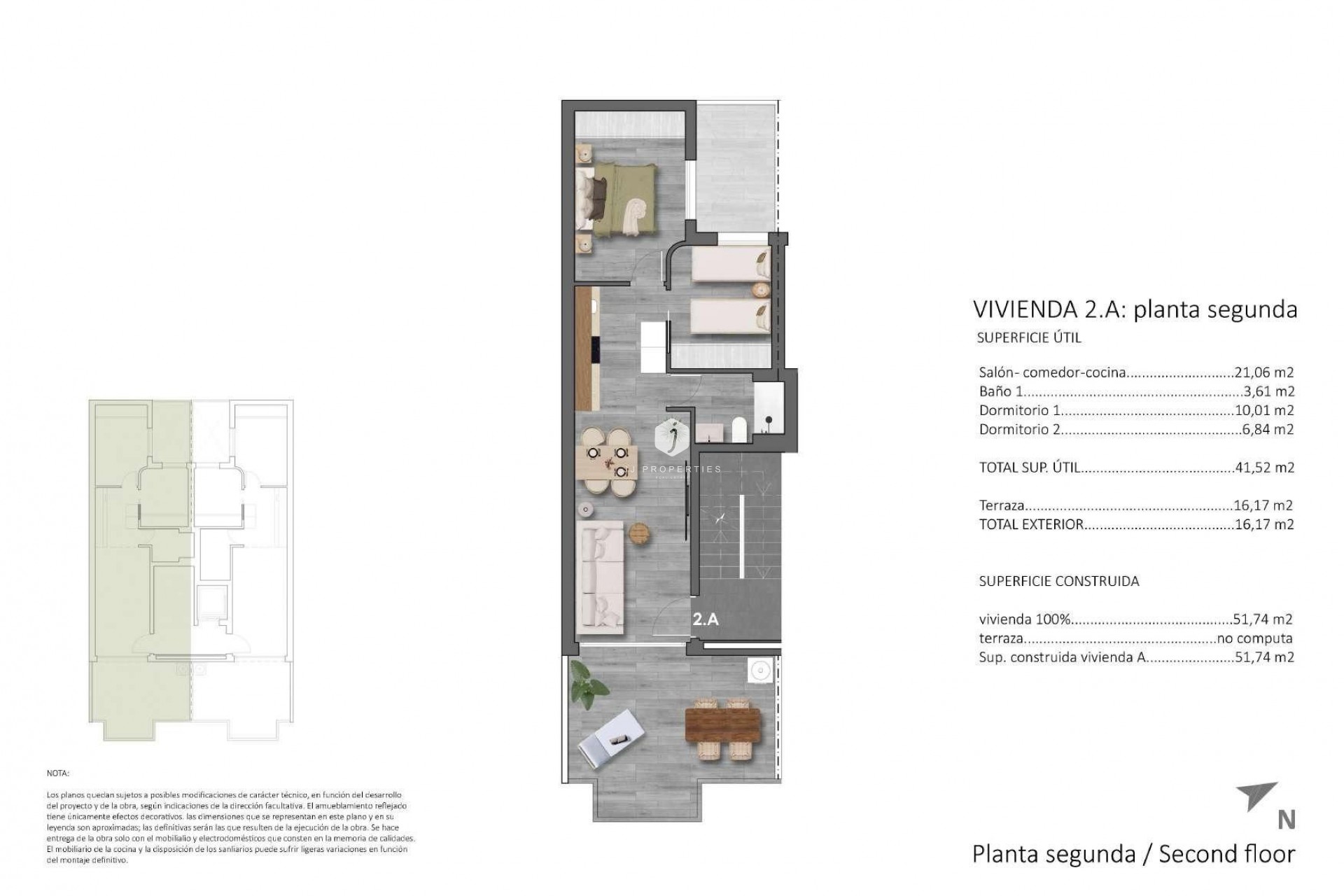 Nouvelle construction - Attique -
Pilar de la Horadada - TORRE DE LA HORADADA