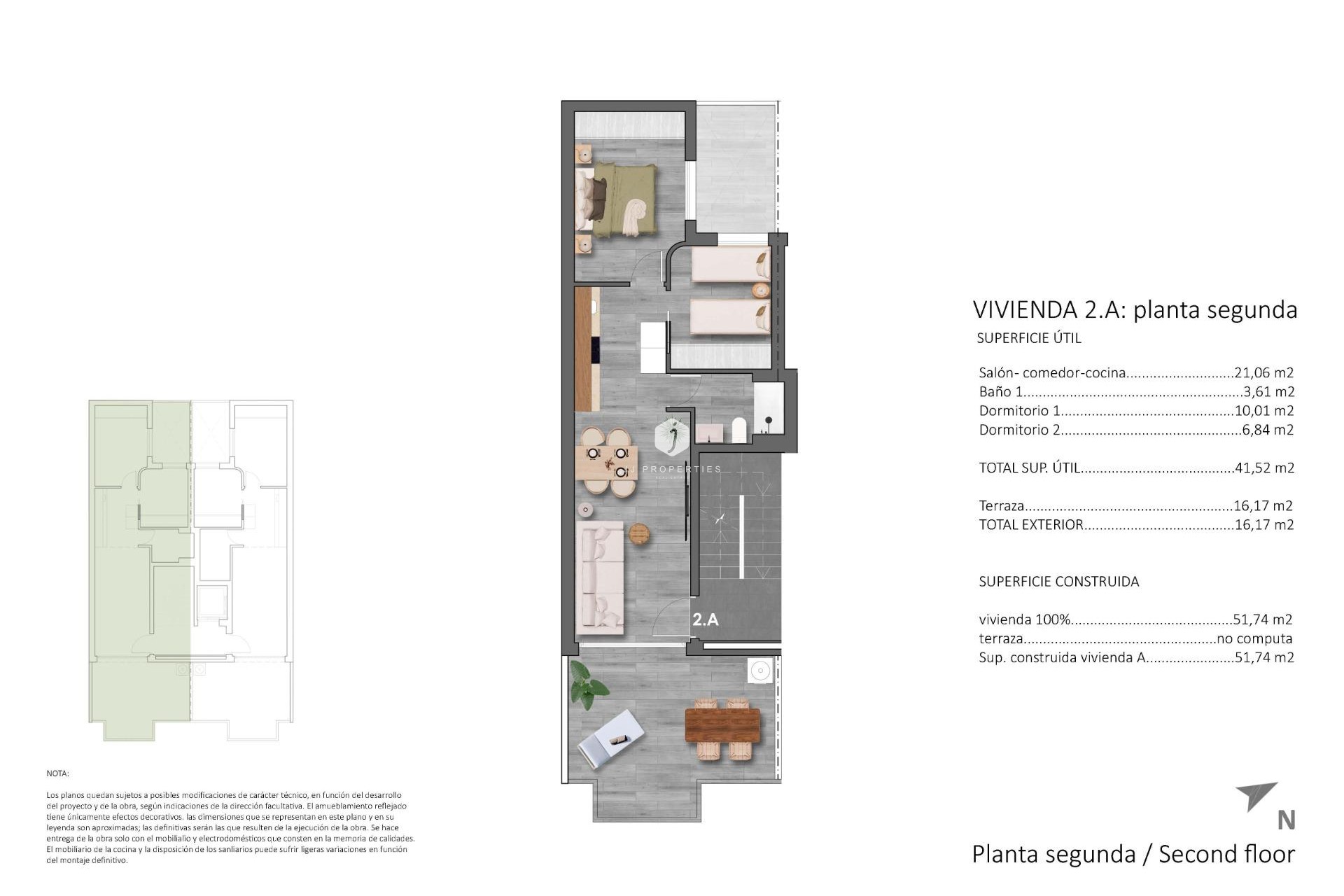 Nouvelle construction - Attique -
Pilar de la Horadada - TORRE DE LA HORADADA