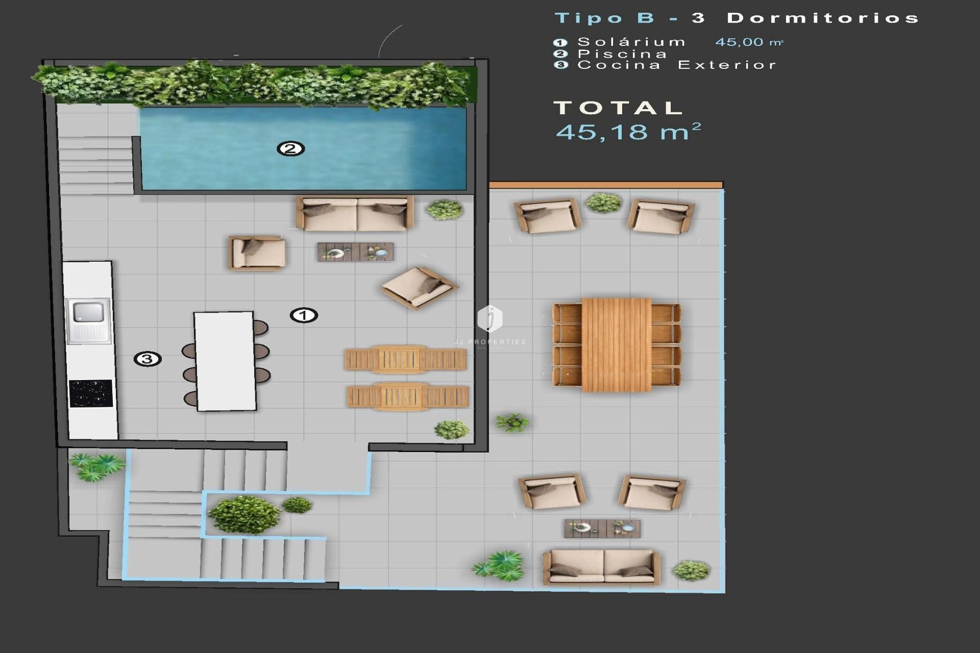 Nouvelle construction - Attique -
Torrevieja - Centro