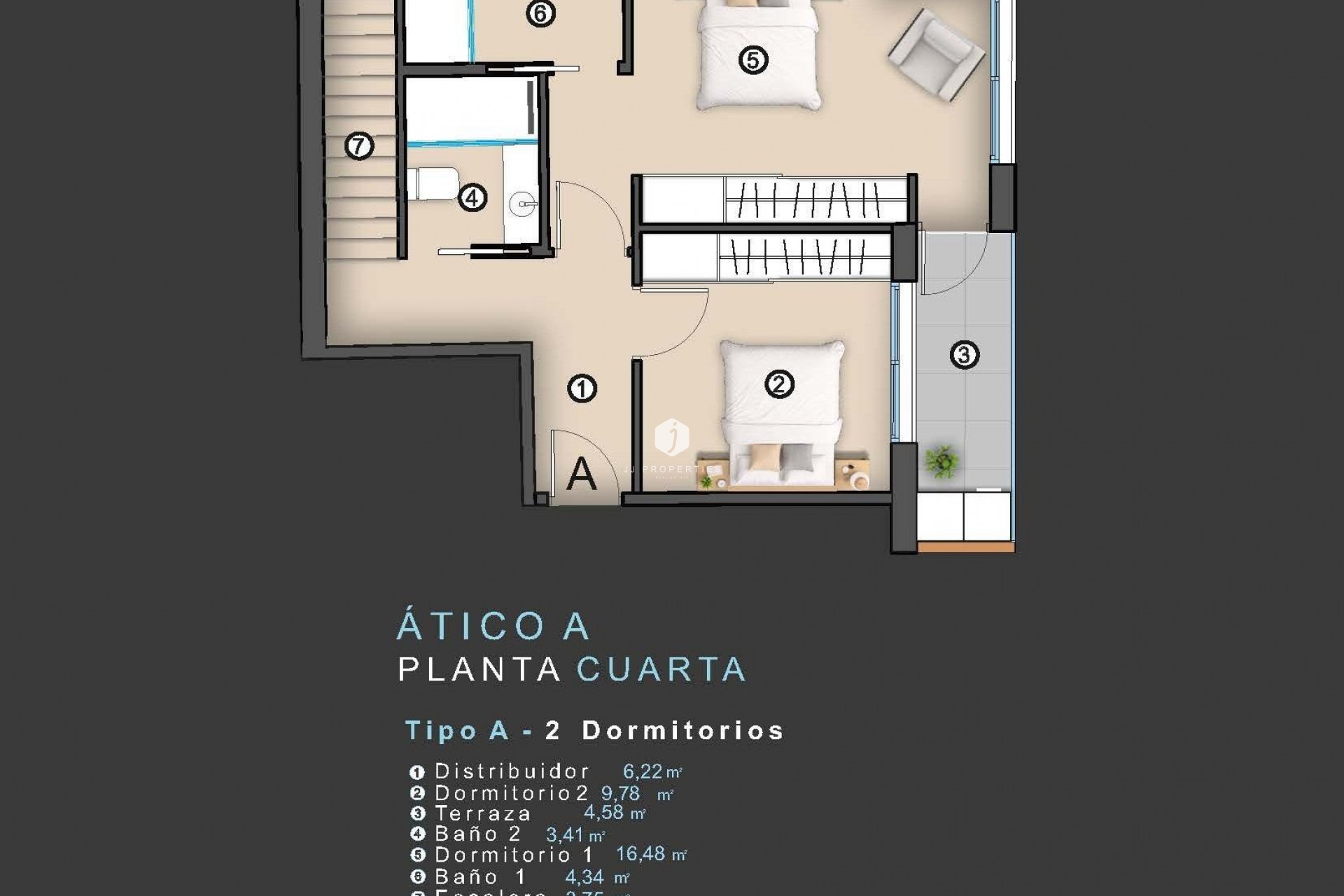 Nouvelle construction - Attique -
Torrevieja - Centro