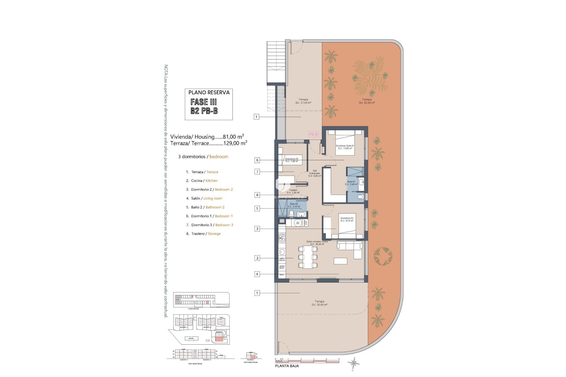 Nouvelle construction - Bungalow -
Los Alcazares - La Serena Golf
