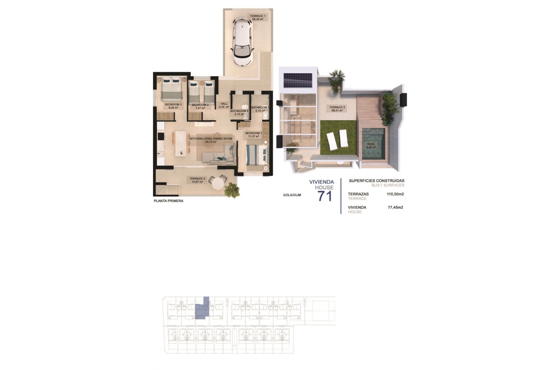 Nouvelle construction - Bungalow -
Pilar de la Horadada - La Torre De La Horadada