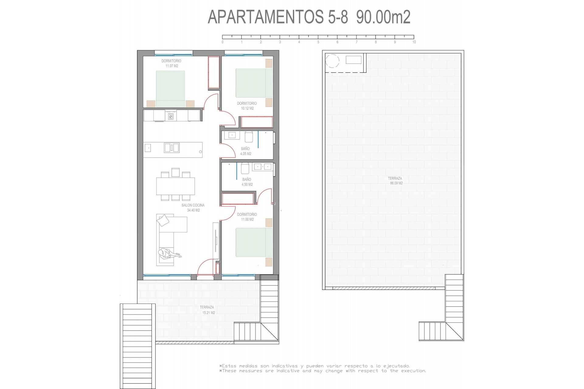 Nouvelle construction - Bungalow -
Pilar de la Horadada - Parque del Mediterraneo