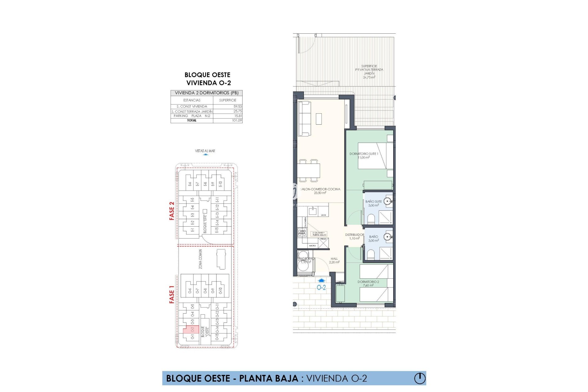 Nouvelle construction - Bungalow -
Pilar de la Horadada - Playa de las Higuericas