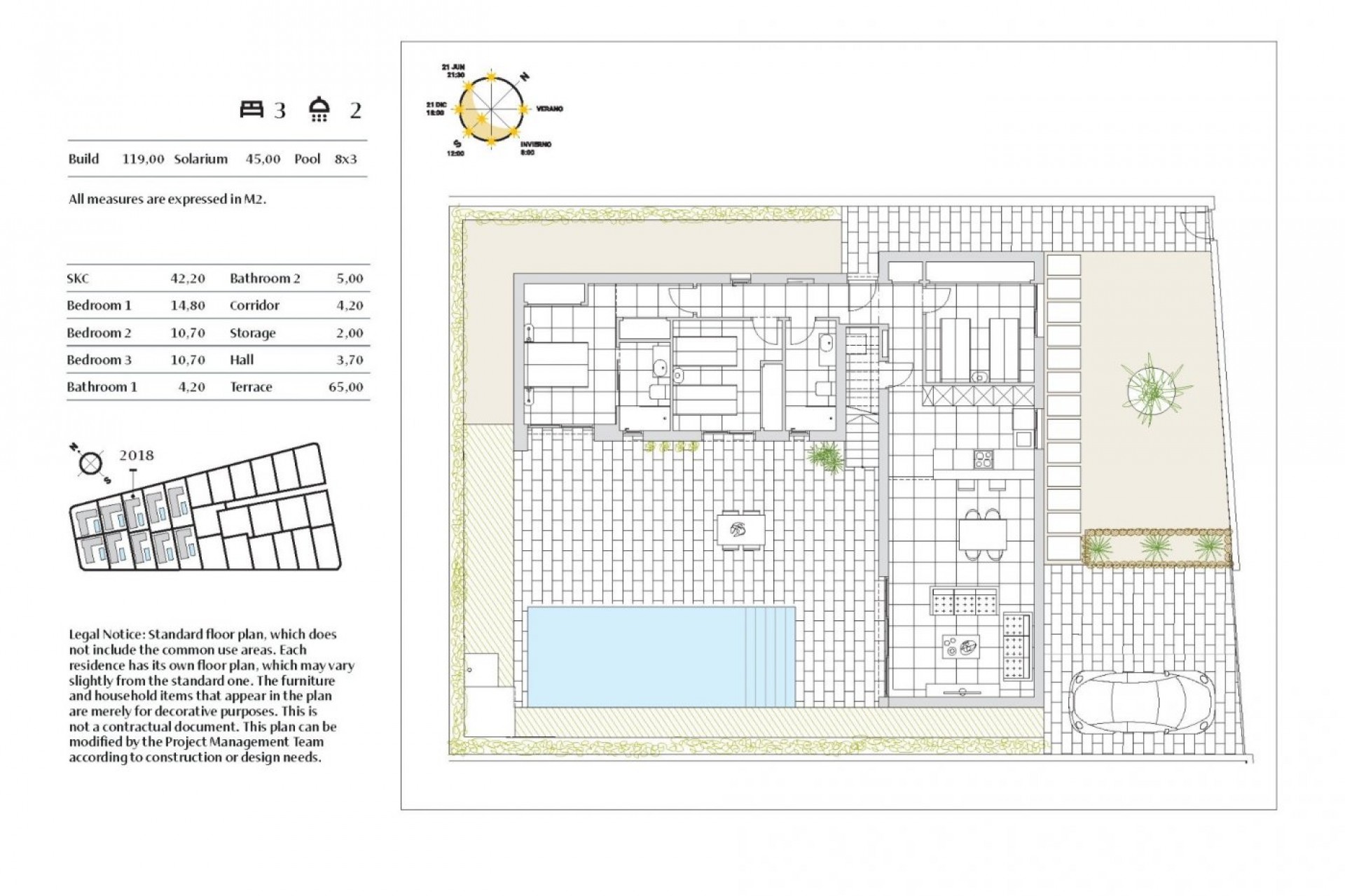 Nouvelle construction - Chalet -
Algorfa - La finca golf