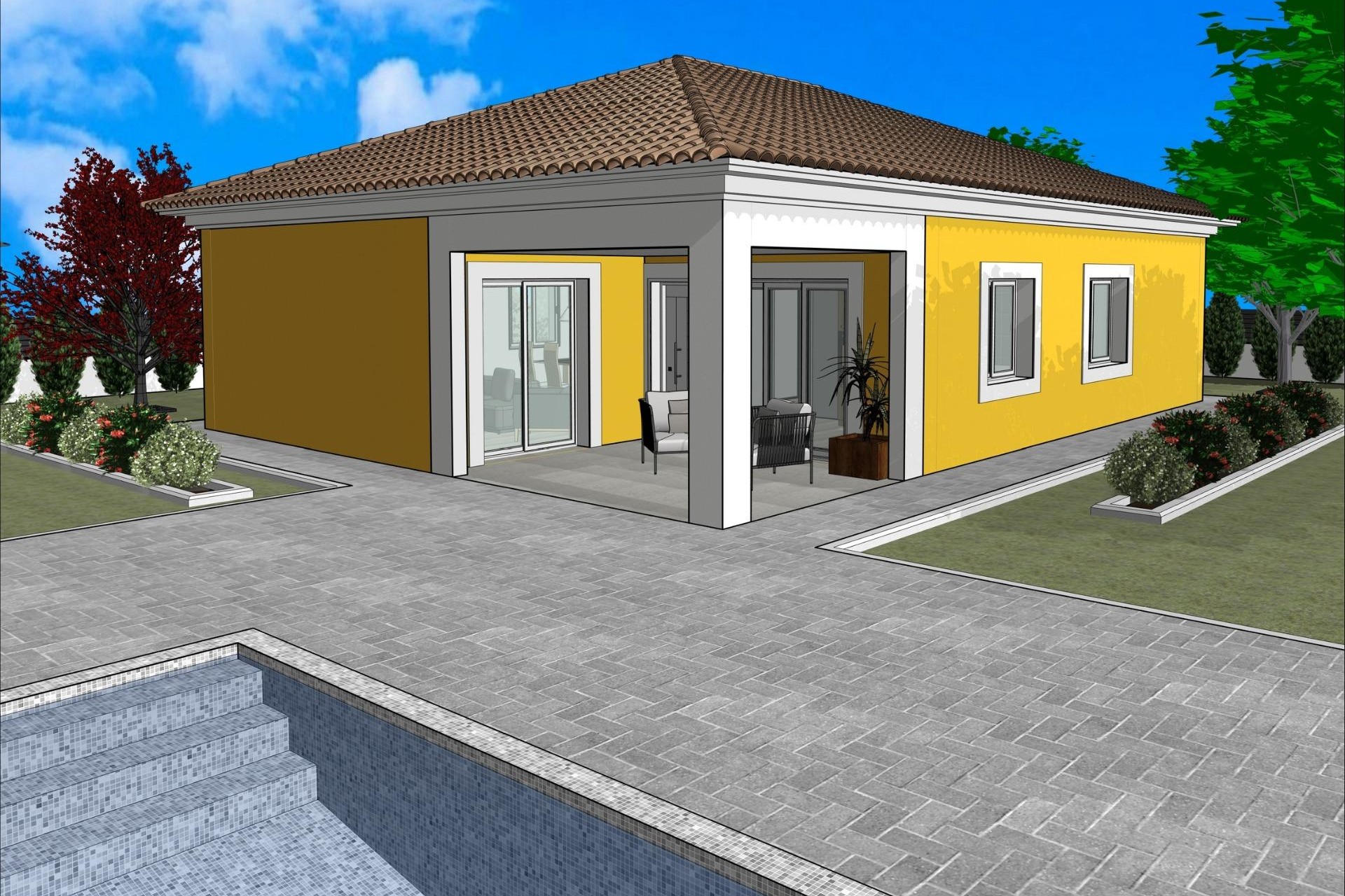 Nouvelle construction - Chalet -
Pinoso - Lel