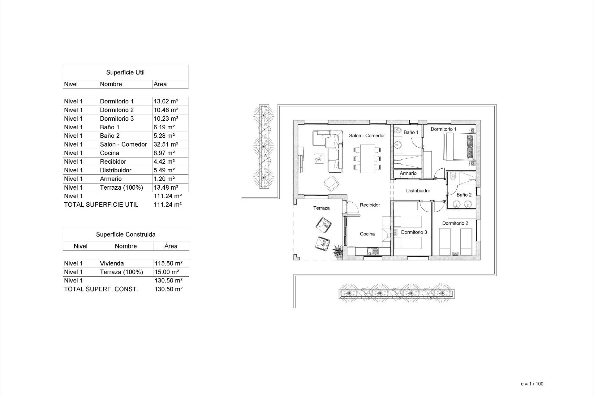 Nouvelle construction - Chalet -
Pinoso - Lel