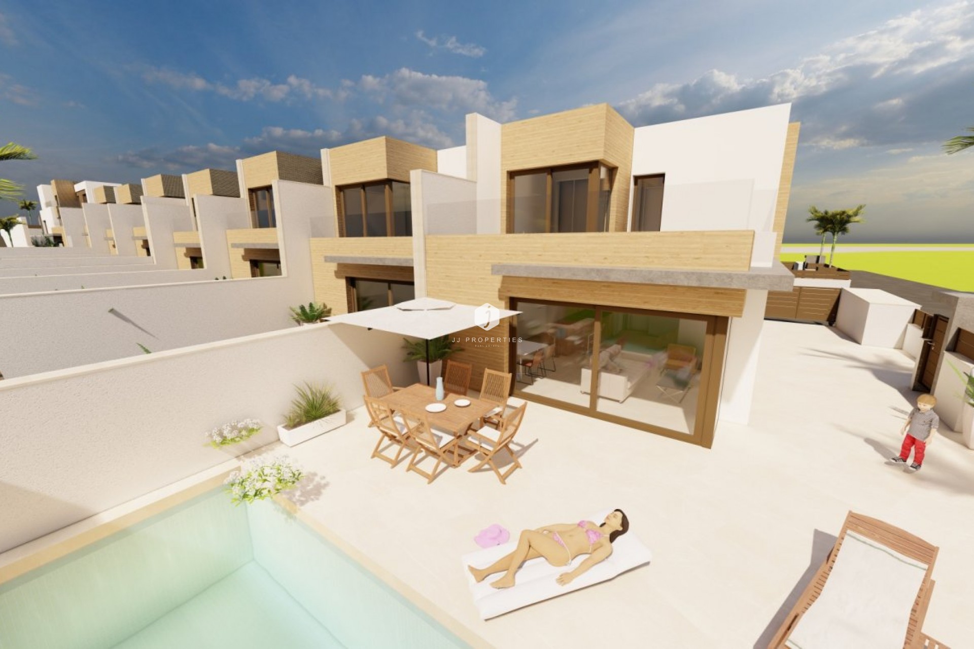 Nouvelle construction - Duplex -
Algorfa - La finca golf