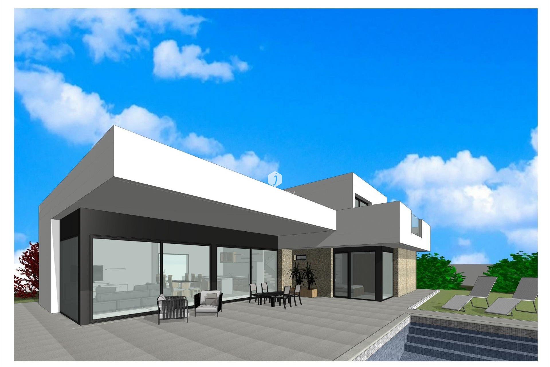 Nouvelle construction - Villa -
Aspe - Poligono 19
