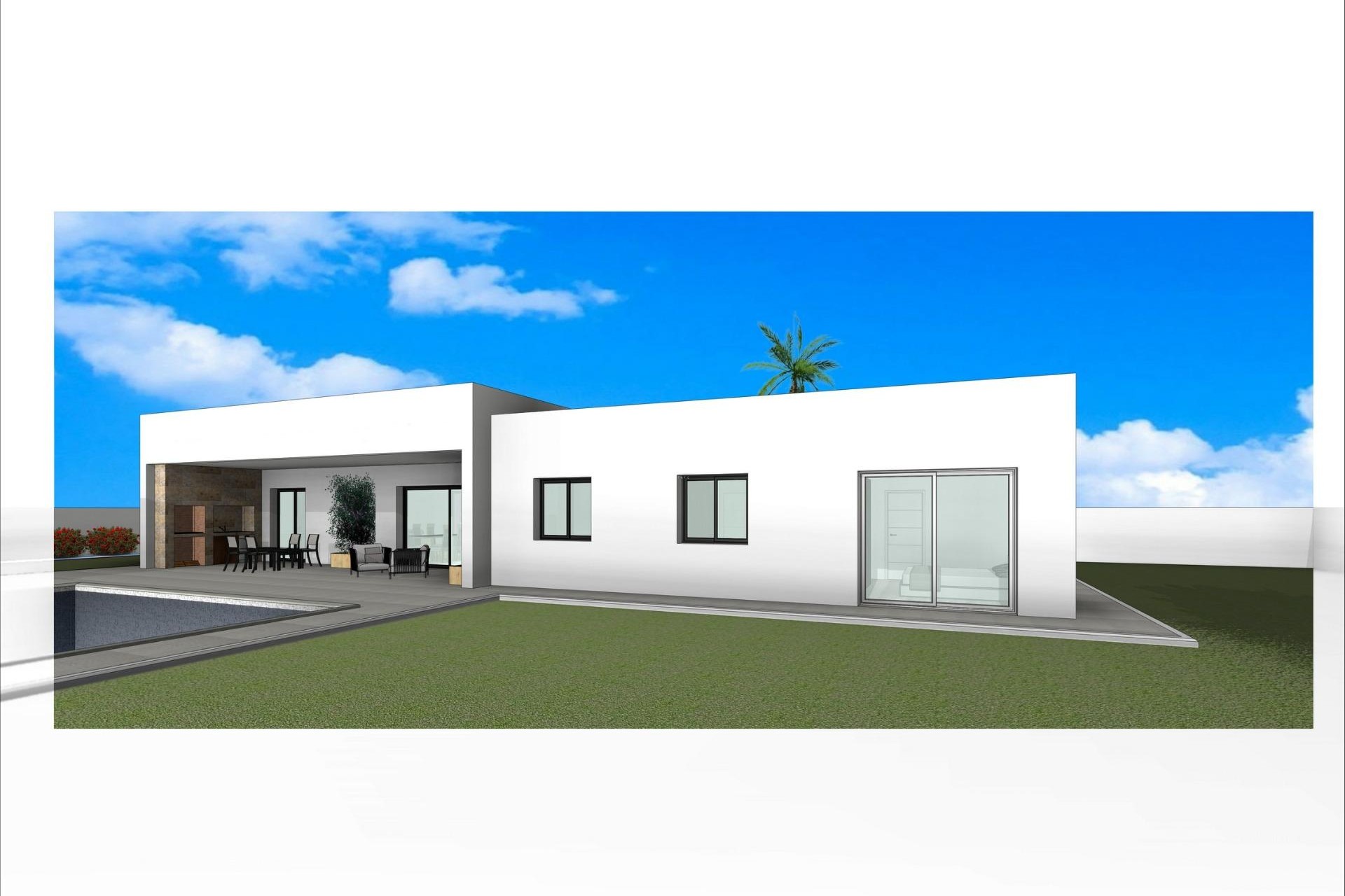Nouvelle construction - Villa -
Aspe - Poligono 19