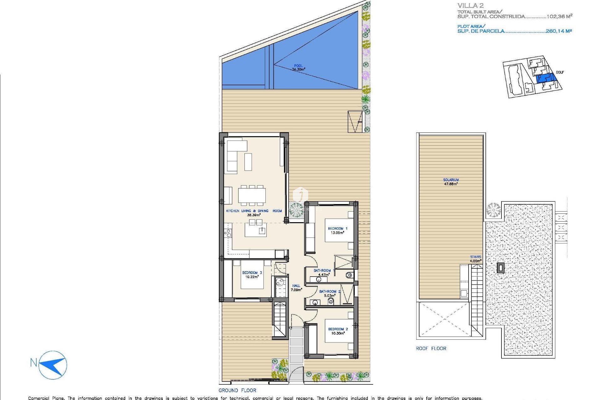 Nouvelle construction - Villa -
Los Alcazares - Serena Golf