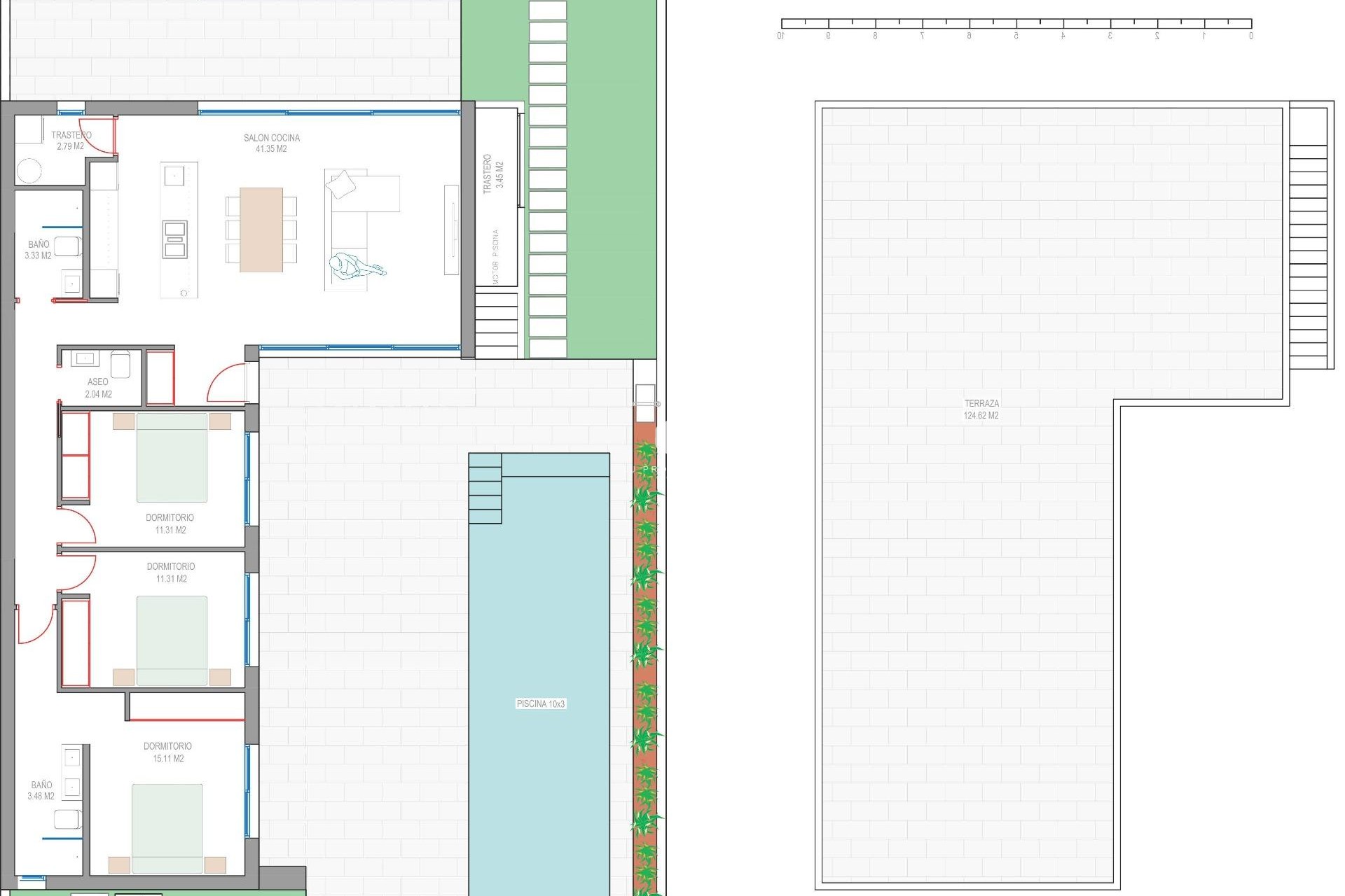 Nouvelle construction - Villa -
Los Alcazares - Serena Golf