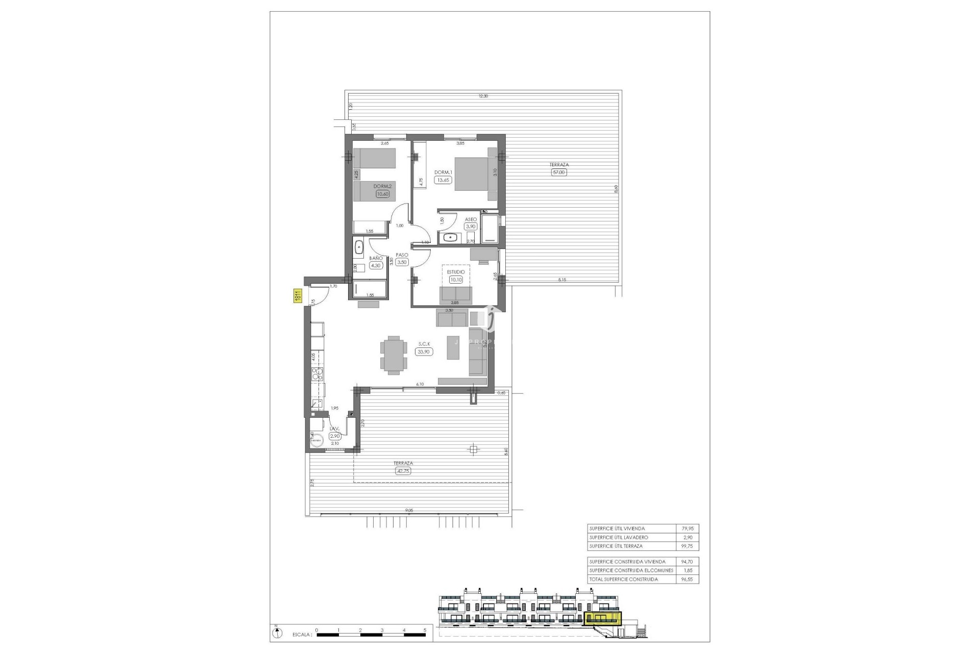 Nowy budynek - Bungalow -
Algorfa - La finca golf