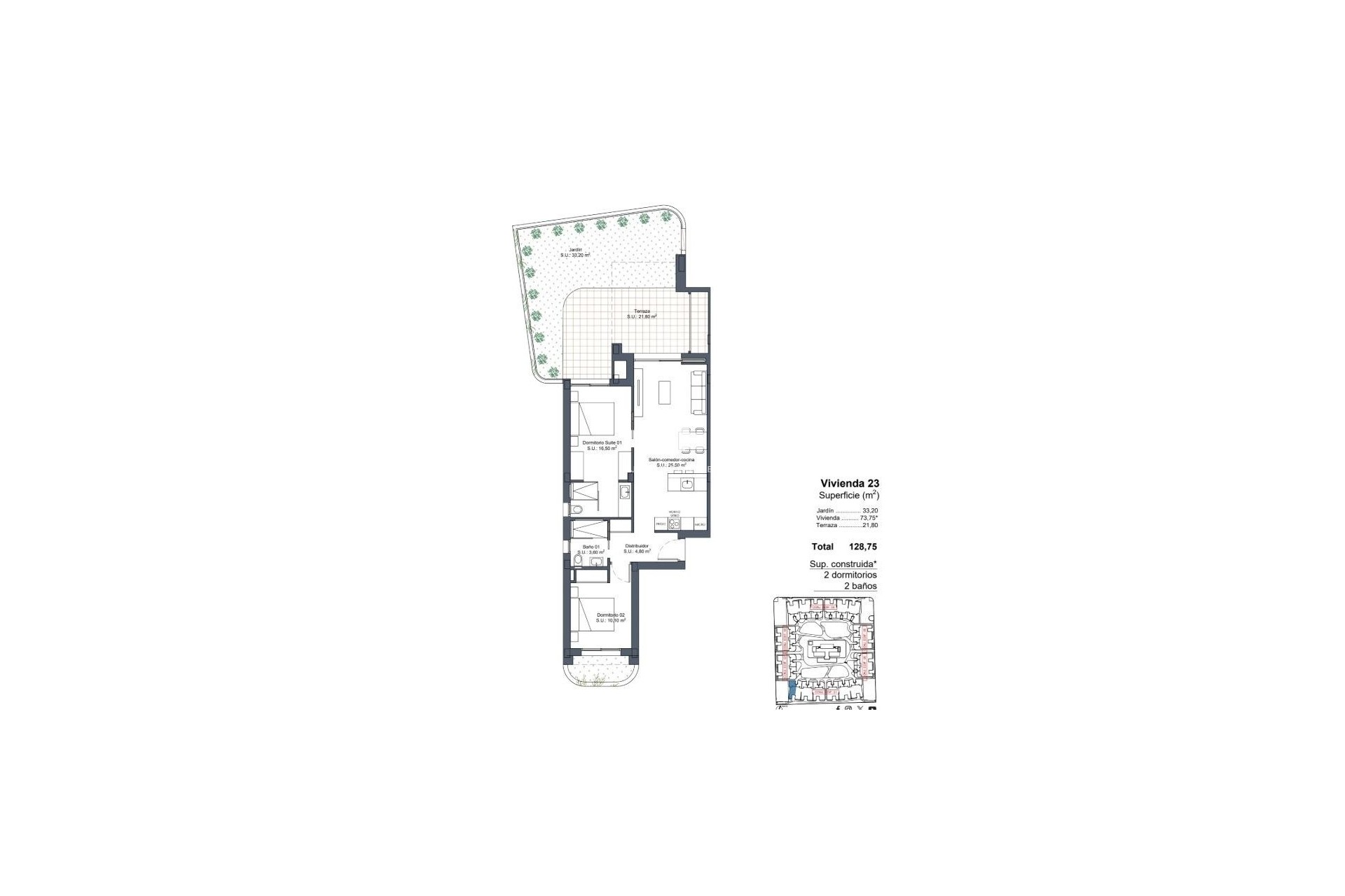 Nowy budynek - Bungalow -
Ciudad Quesada - Lo Marabú