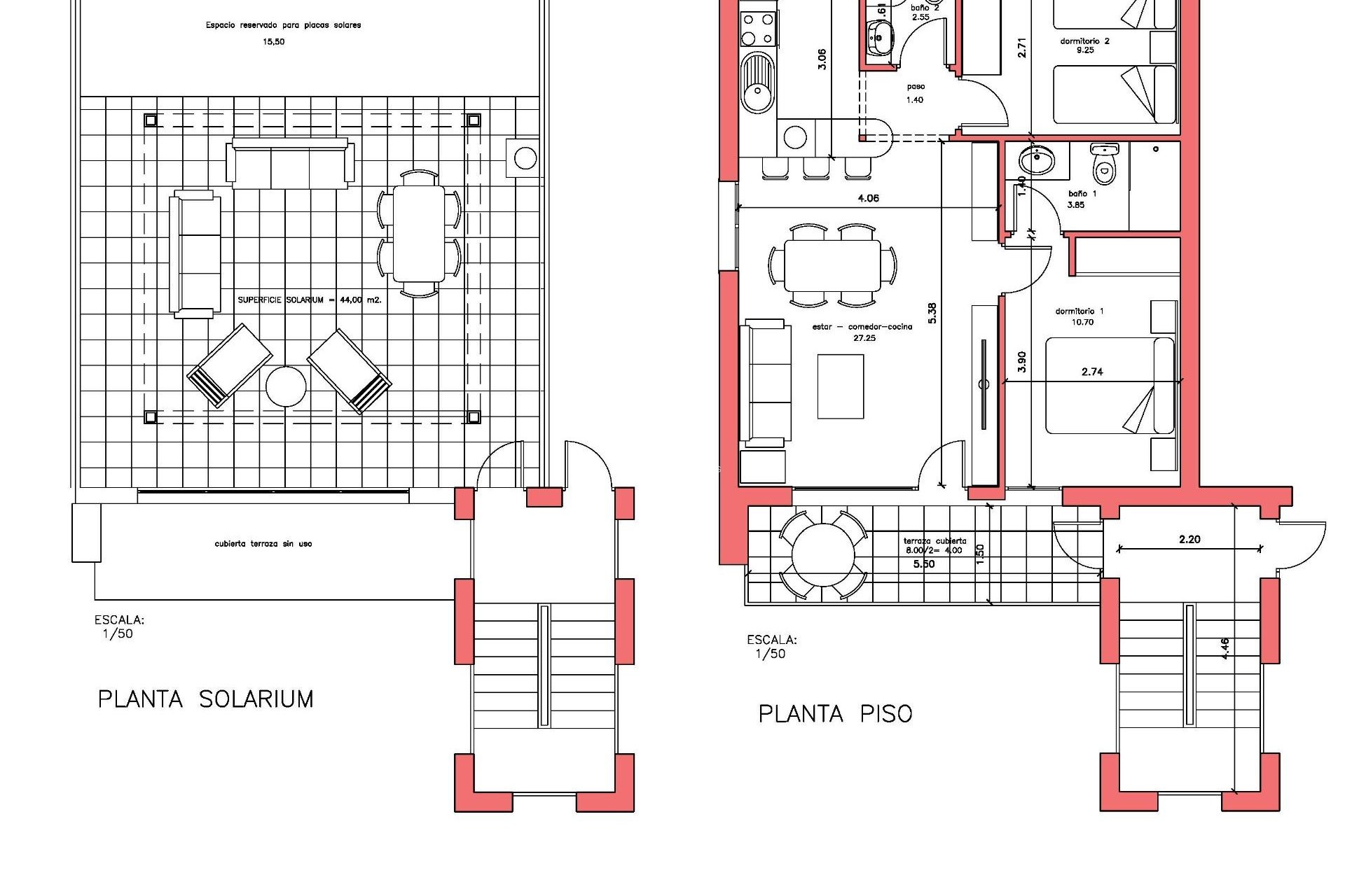 Nowy budynek - Bungalow -
Fuente Álamo - La Pinilla