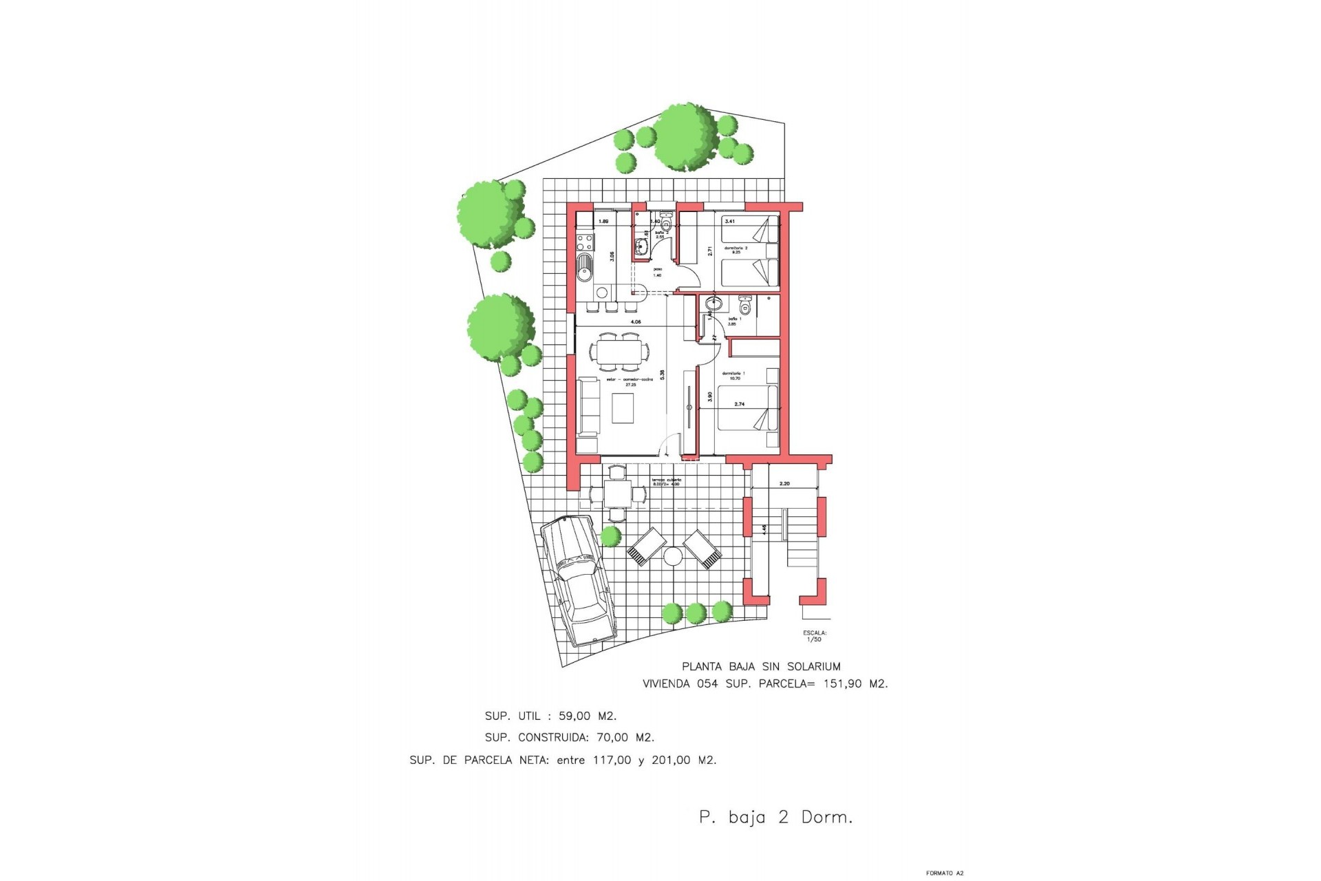Nowy budynek - Bungalow -
Fuente Álamo - La Pinilla