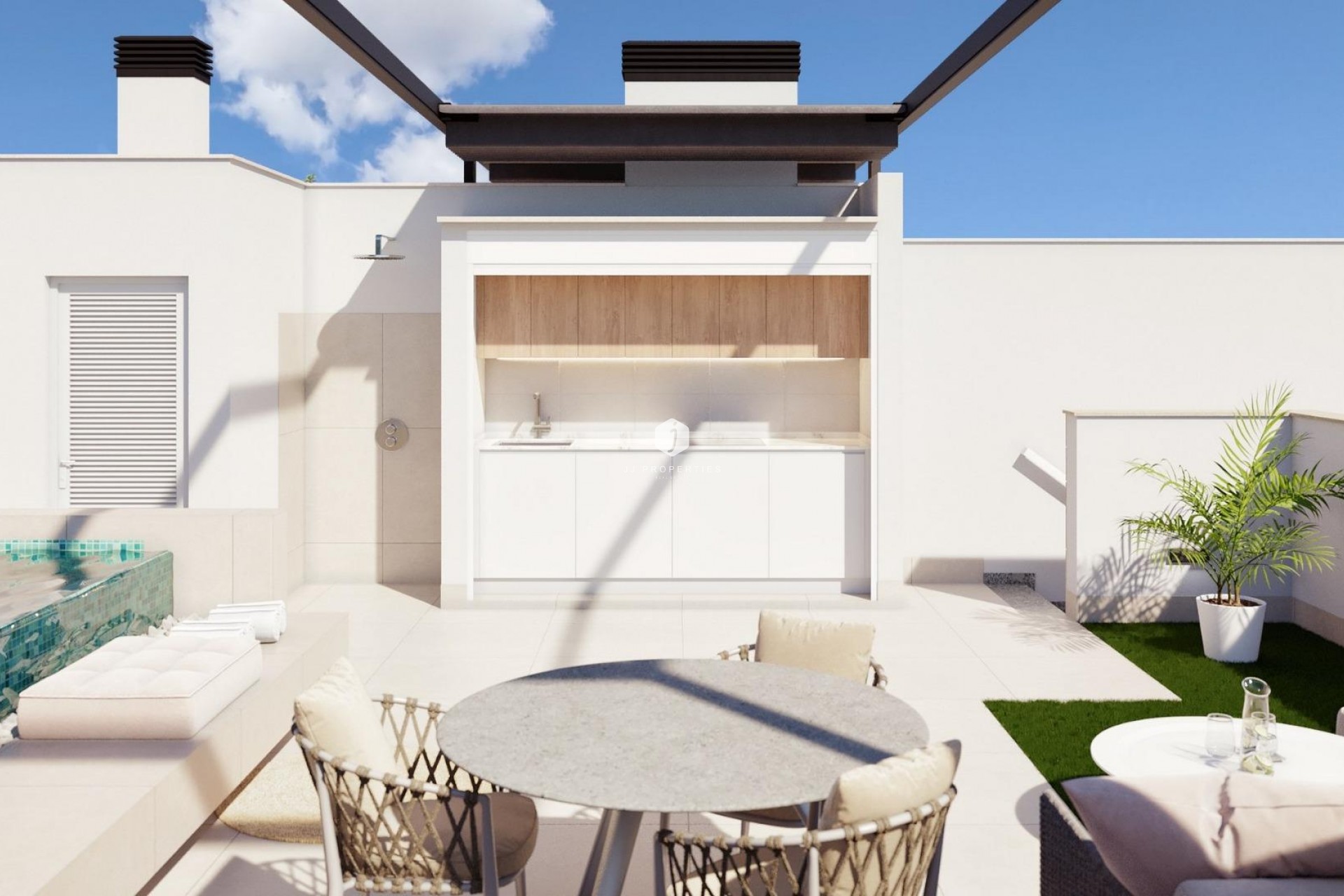 Nowy budynek - Bungalow -
Pilar de la Horadada - parques de Andromeda