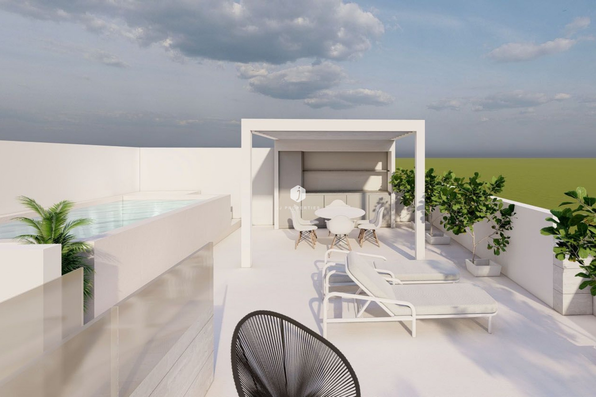 Nowy budynek - Bungalow -
Pilar de la Horadada - pueblo