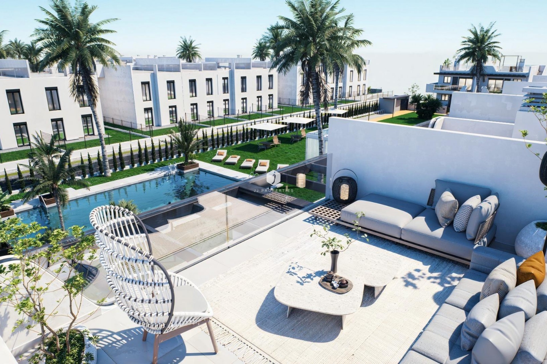 Nowy budynek - Bungalow -
Pilar de la Horadada - pueblo