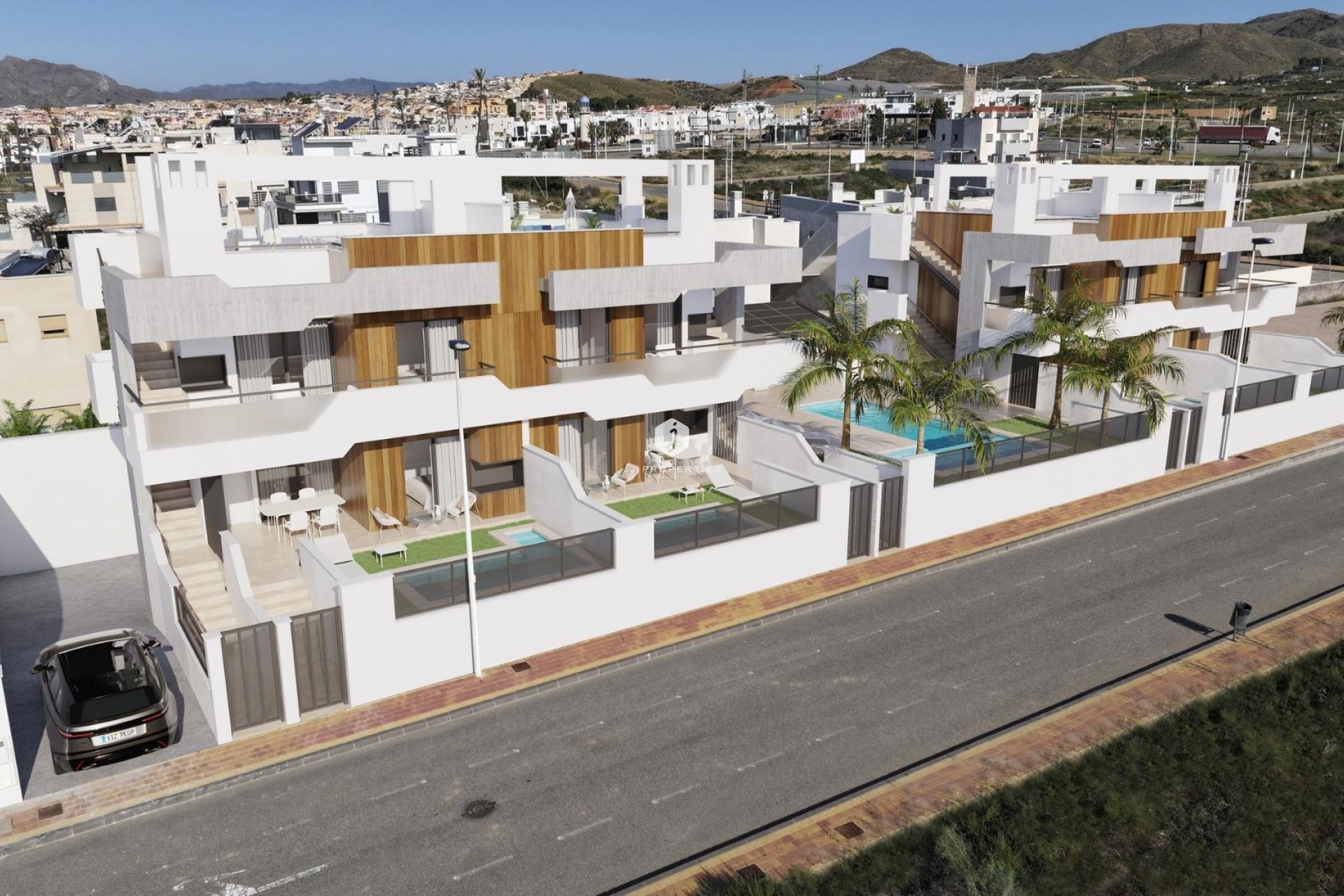 Nowy budynek - Bungalow -
Puerto de Mazarron - Playa Negra