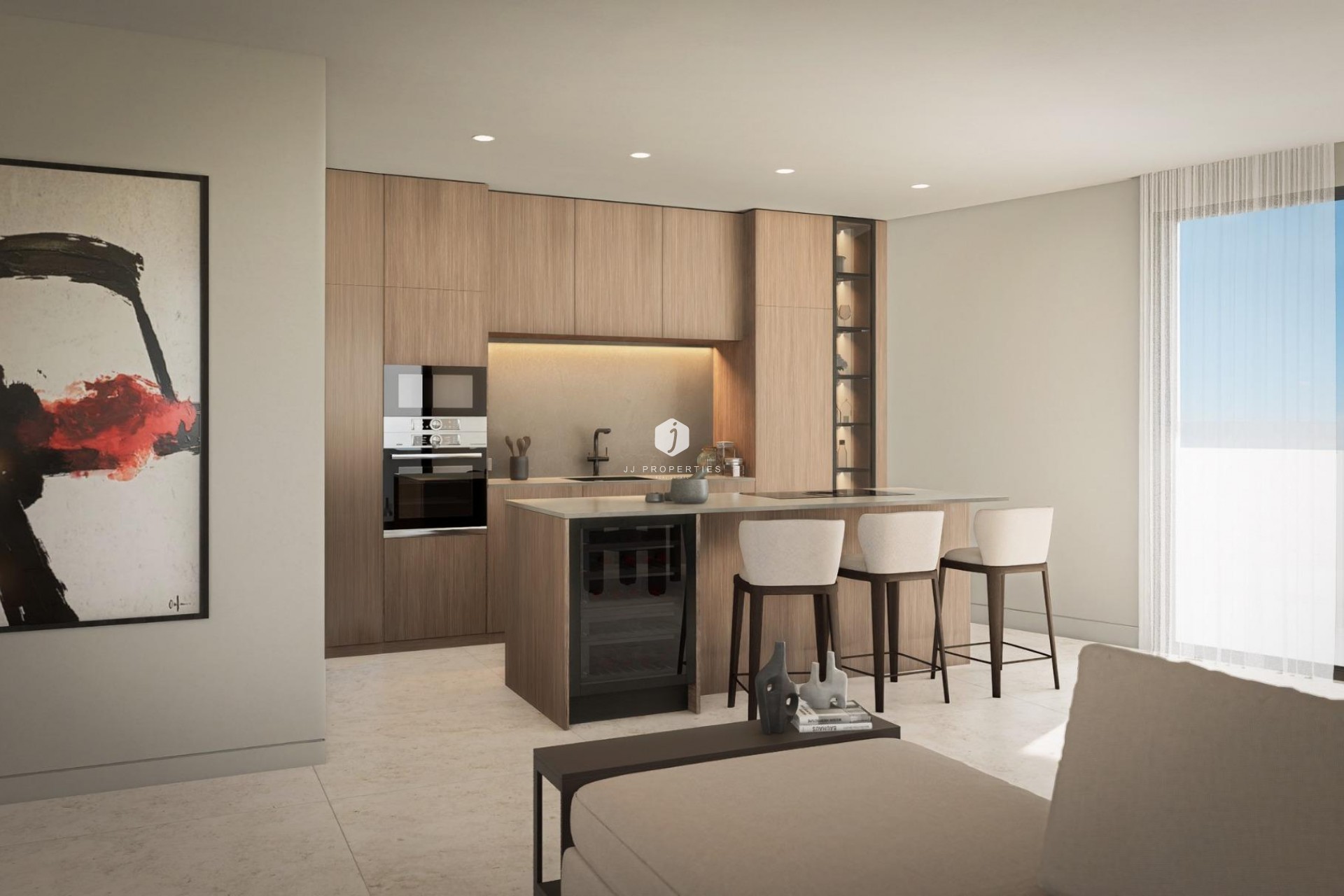 Nowy budynek - Daszek -
Calpe - Arenal Bol