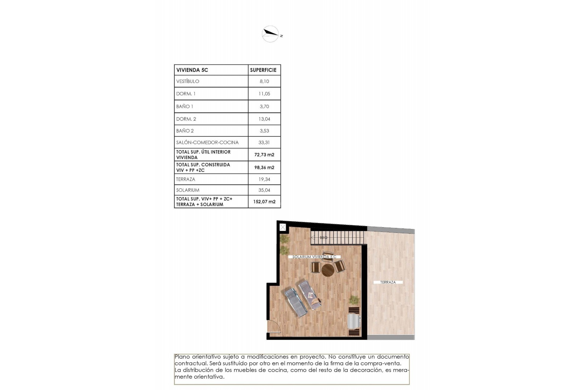 Nowy budynek - Daszek -
Torrevieja - PARQUE DE LAS NACIONES
