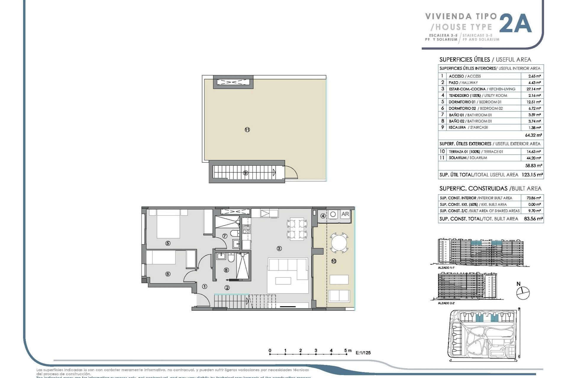 Nowy budynek - Daszek -
Torrevieja - Punta prima