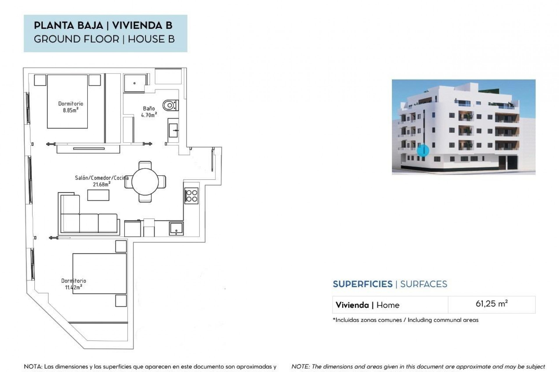 Nowy budynek - Mieszkanie w bloku -
Torrevieja - pueblo
