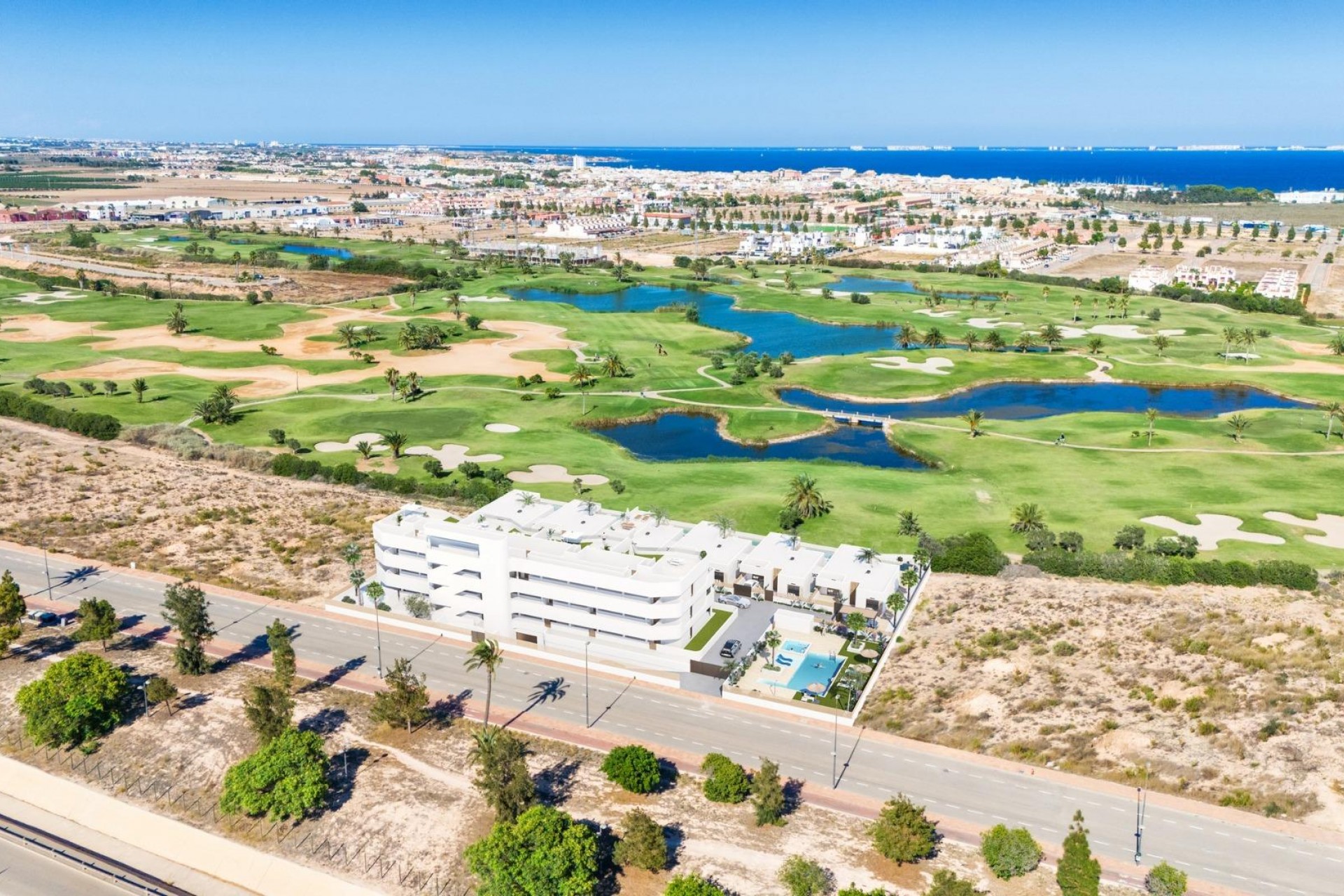 Nowy budynek - Szalet -
Los Alcazares - Serena Golf