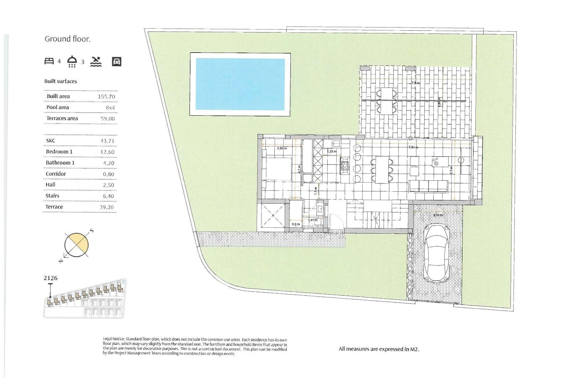 Nowy budynek - Villa -
Algorfa - La finca golf