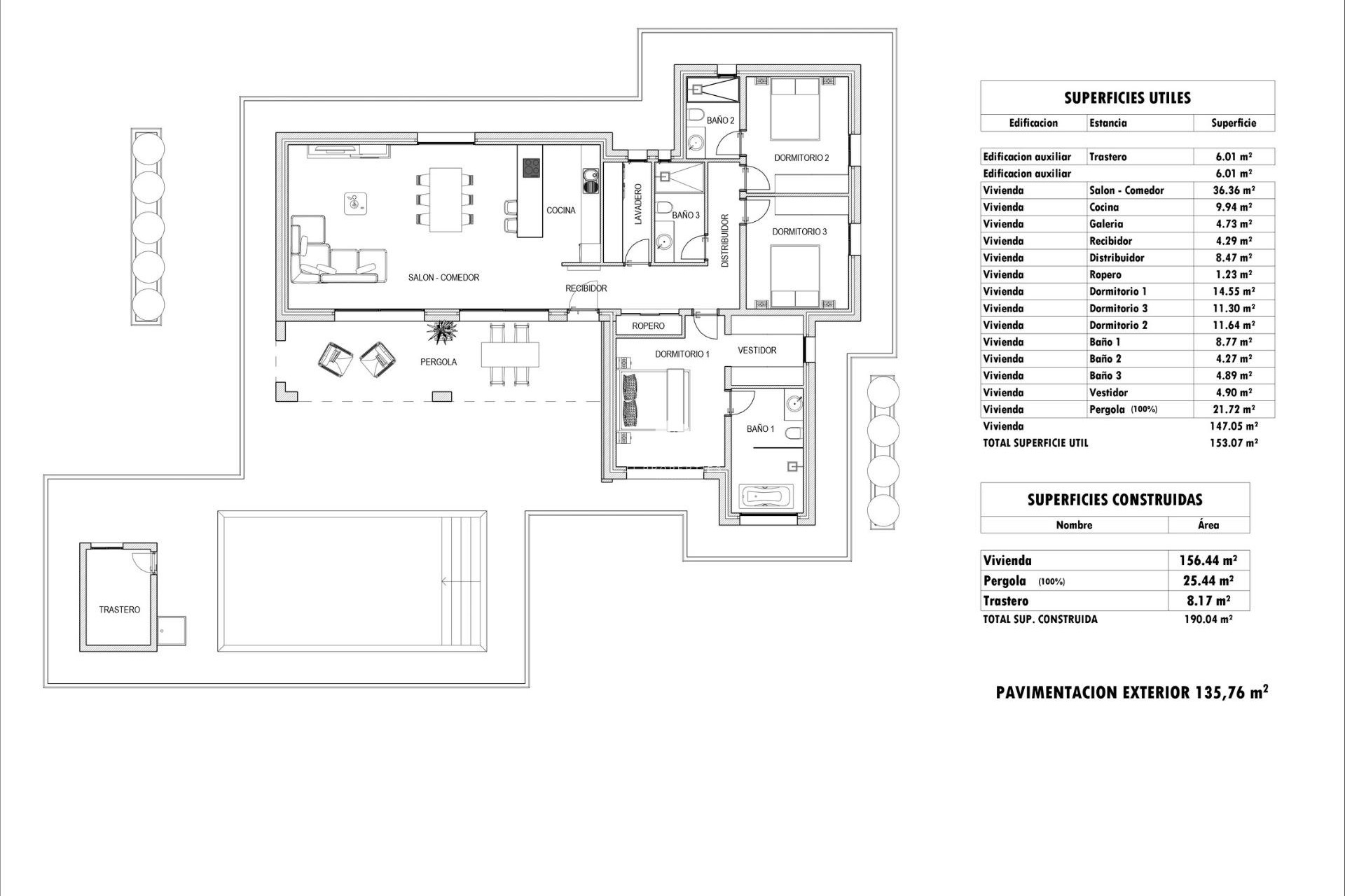 Nowy budynek - Villa -
Aspe - Poligono 19
