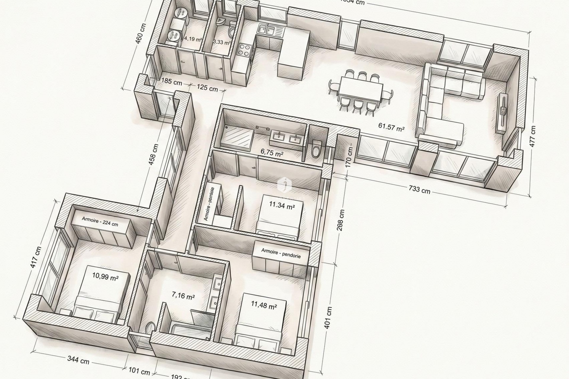 Nowy budynek - Villa -
Aspe - urbanizaciones