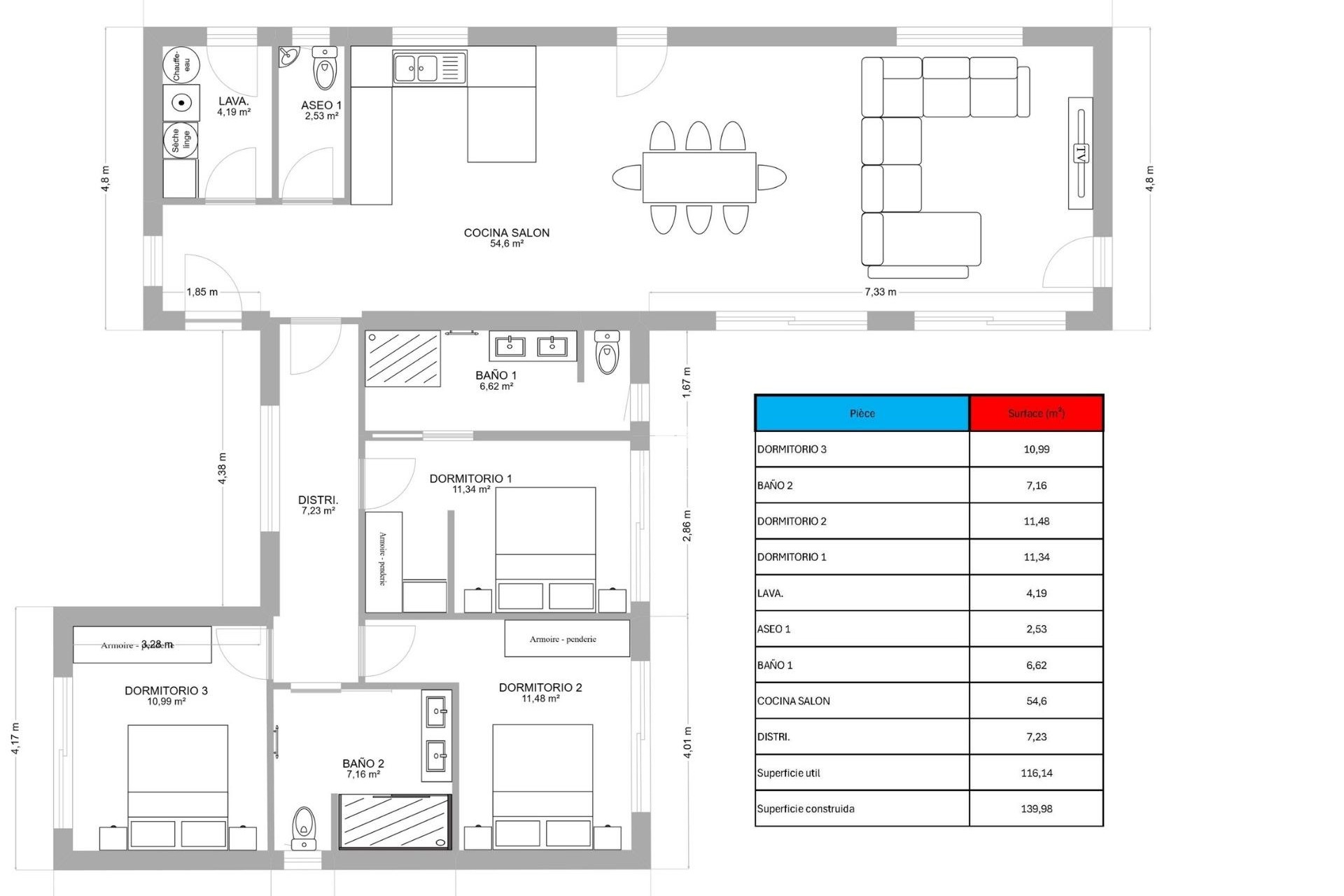 Nowy budynek - Villa -
Aspe - urbanizaciones