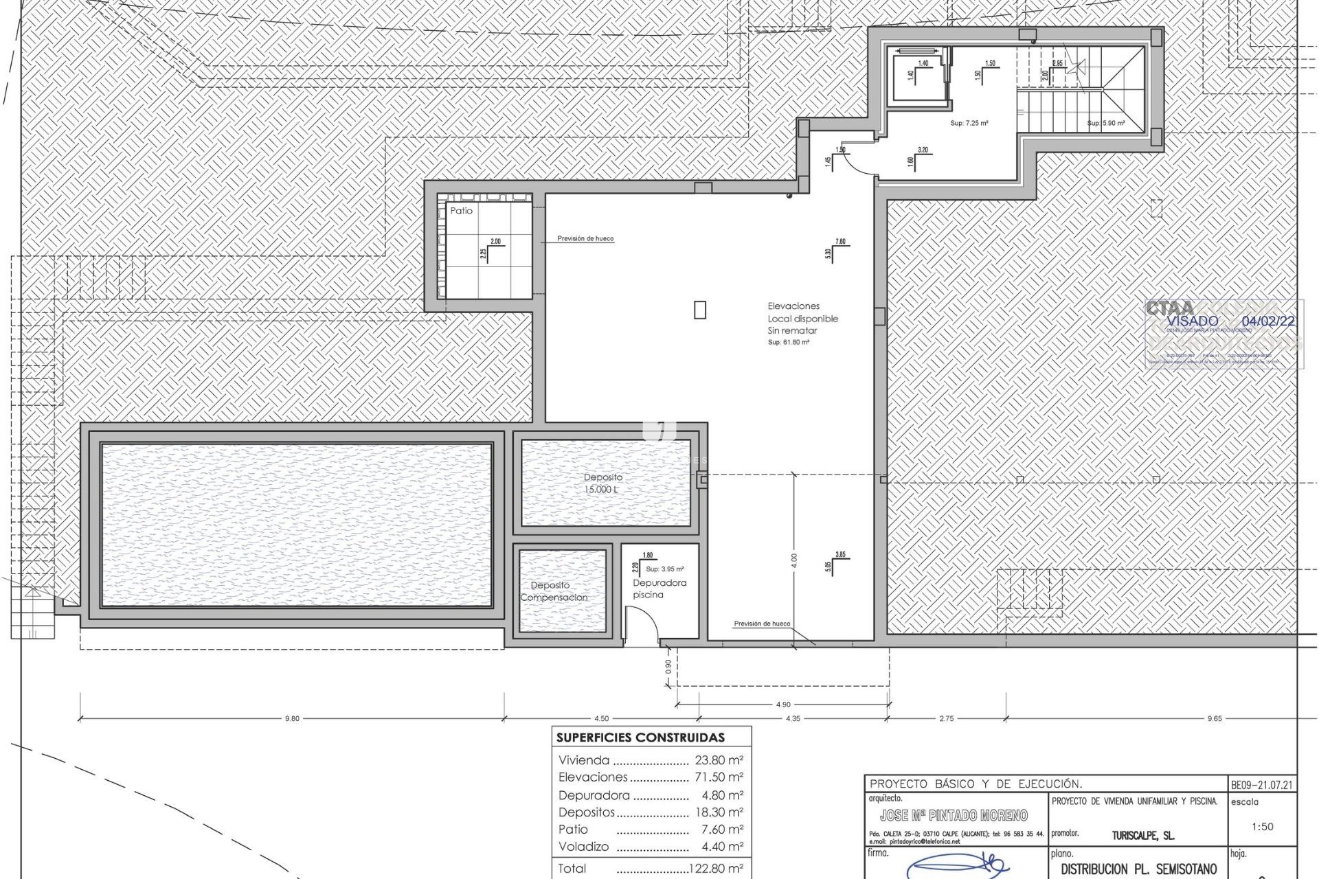 Nowy budynek - Villa -
Benissa - Racó Del Galeno