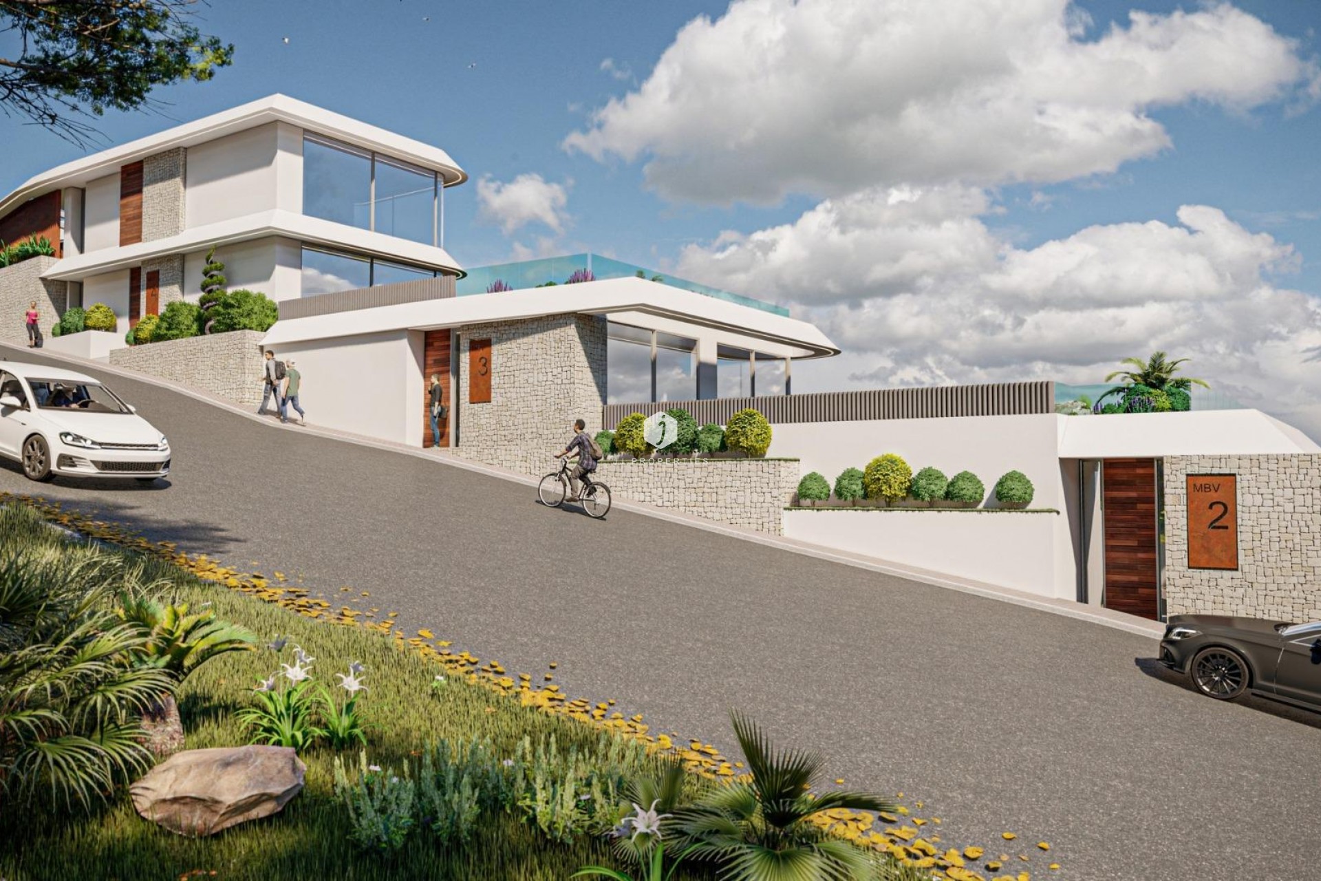 Nowy budynek - Villa -
Calpe - Mascarat