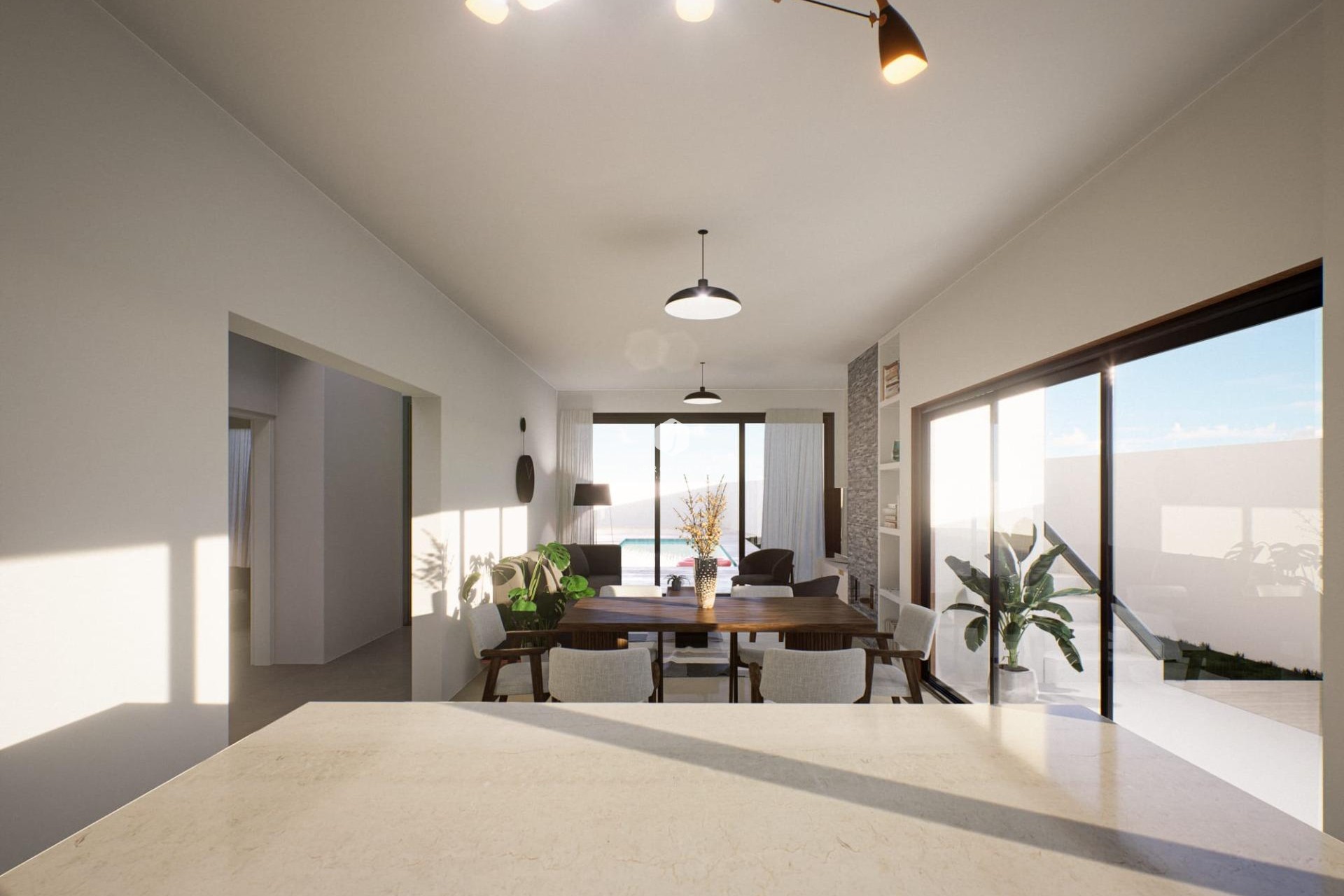 Nowy budynek - Villa -
Fortuna - Las Casicas